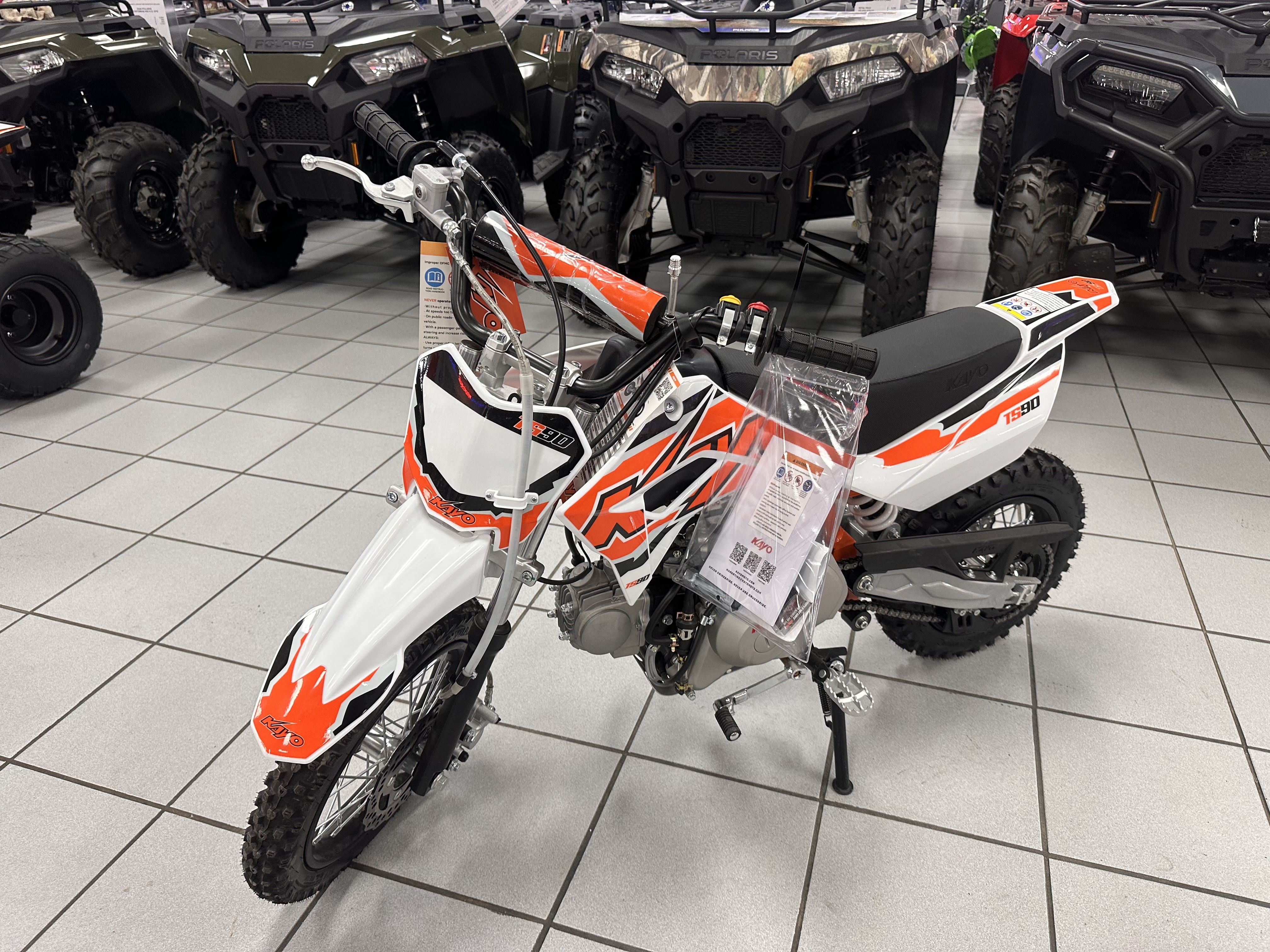 New 2025 Kayo TS 90 | Motorcycles in Kaukauna WI | 000560 White