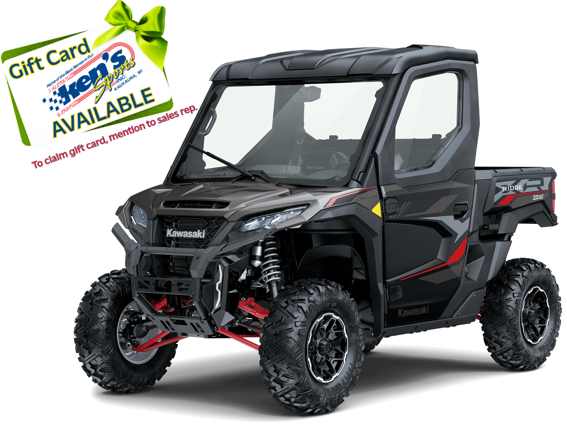 New 2025 Kawasaki RIDGE XR Deluxe HVAC | Utility Vehicles in