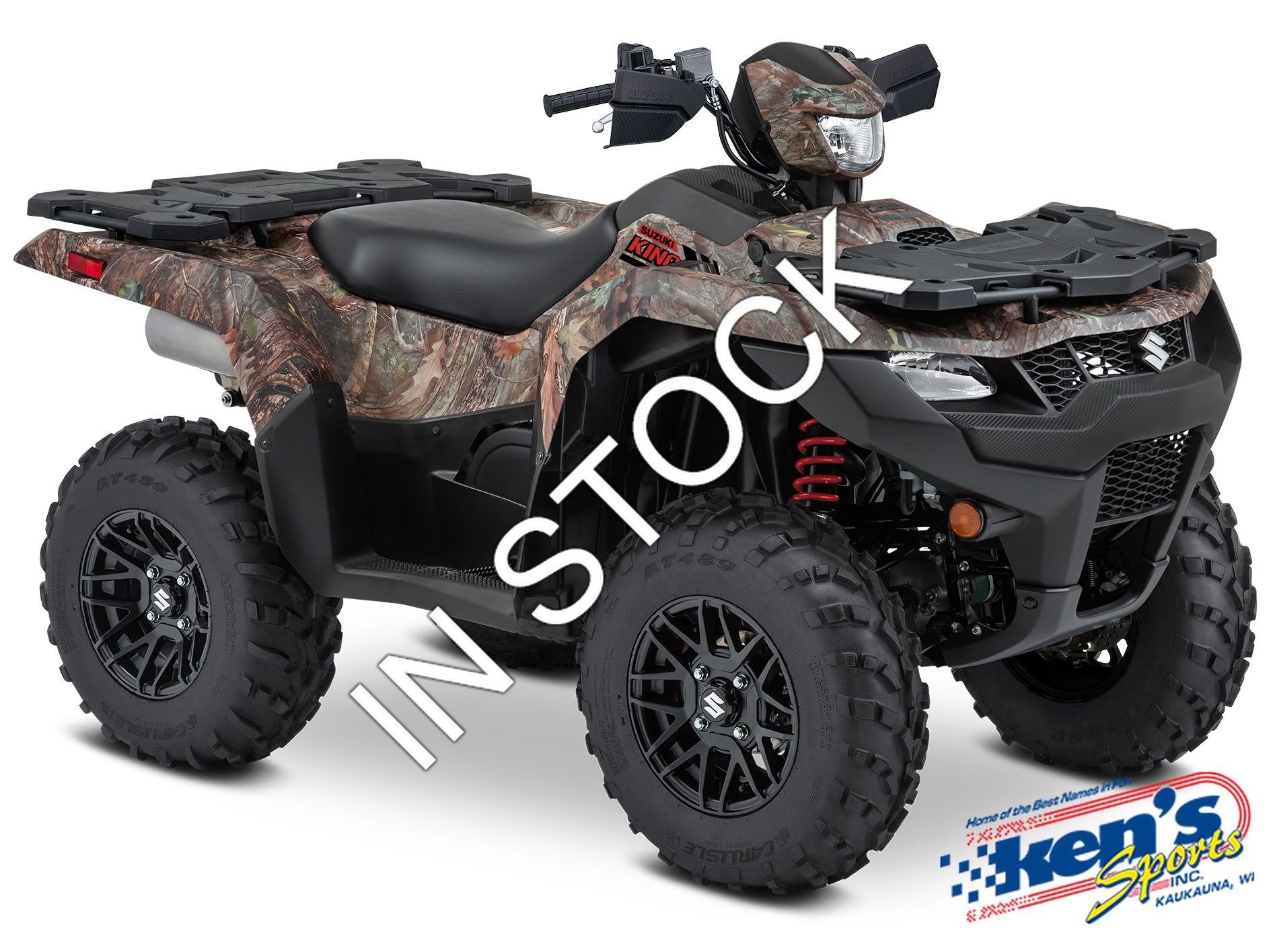 2026 Suzuki KingQuad 750AXi Power Steering SE Camo 1