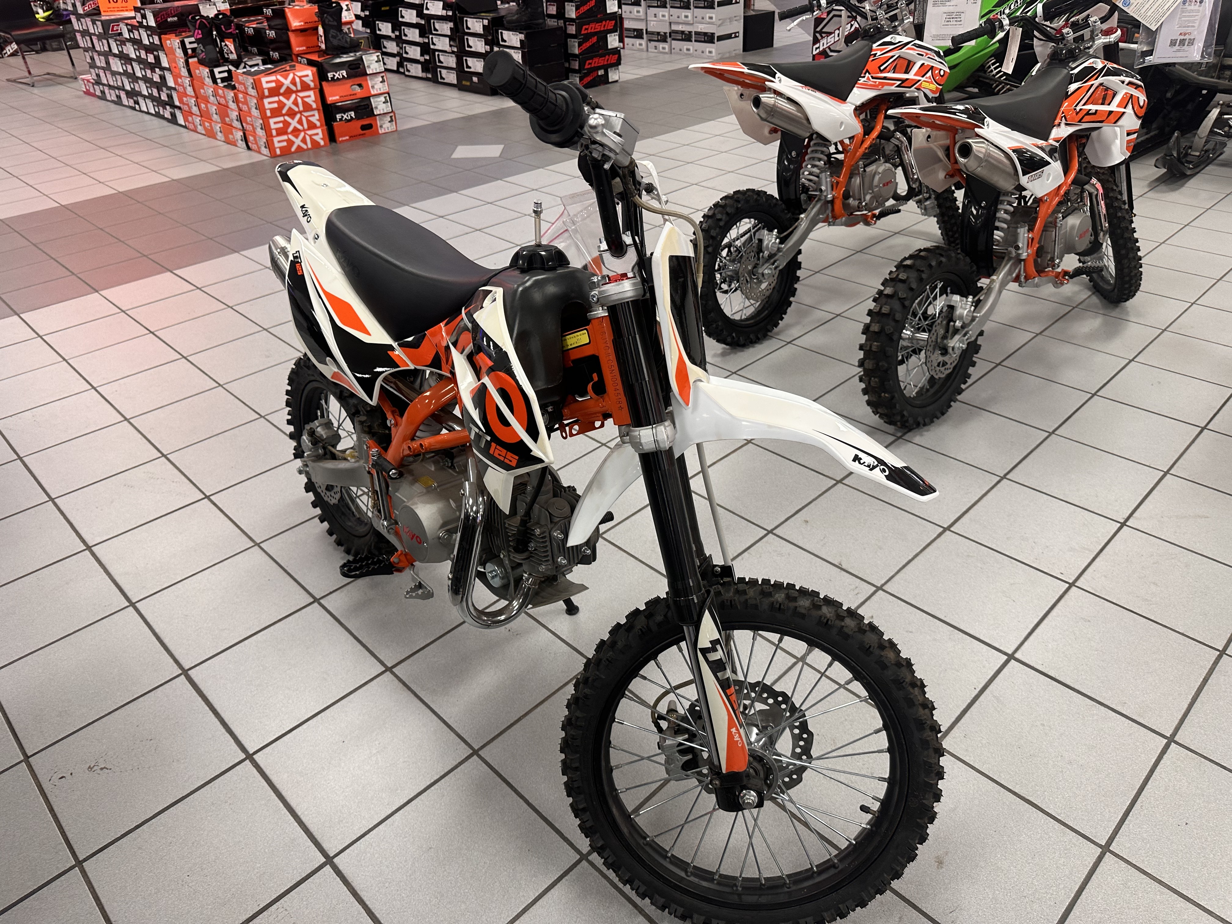 New 2022 Kayo TT 125 | Motorcycles in Kaukauna WI | 004518 White