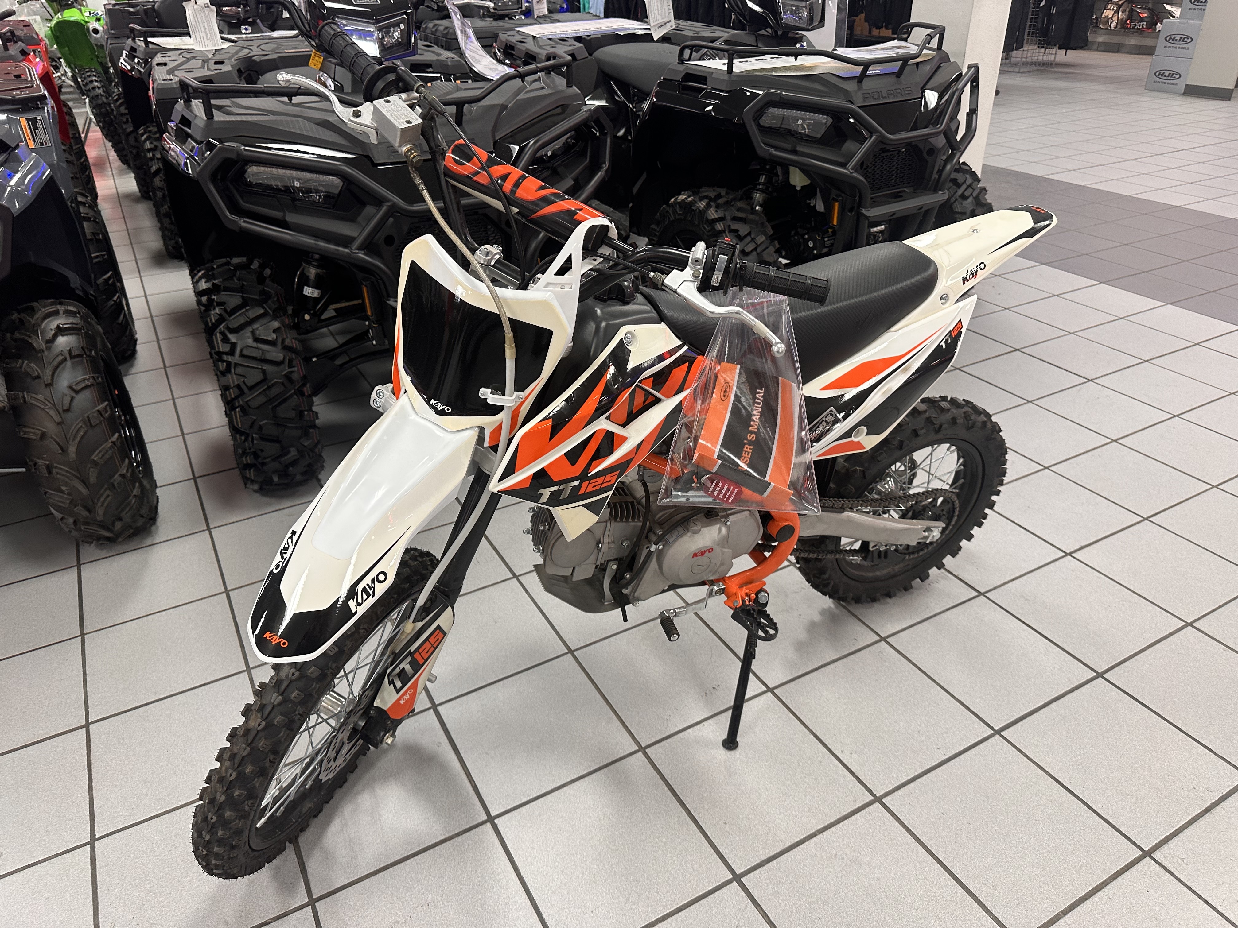 New 2022 Kayo TT 125 | Motorcycles in Kaukauna WI | 004518 White