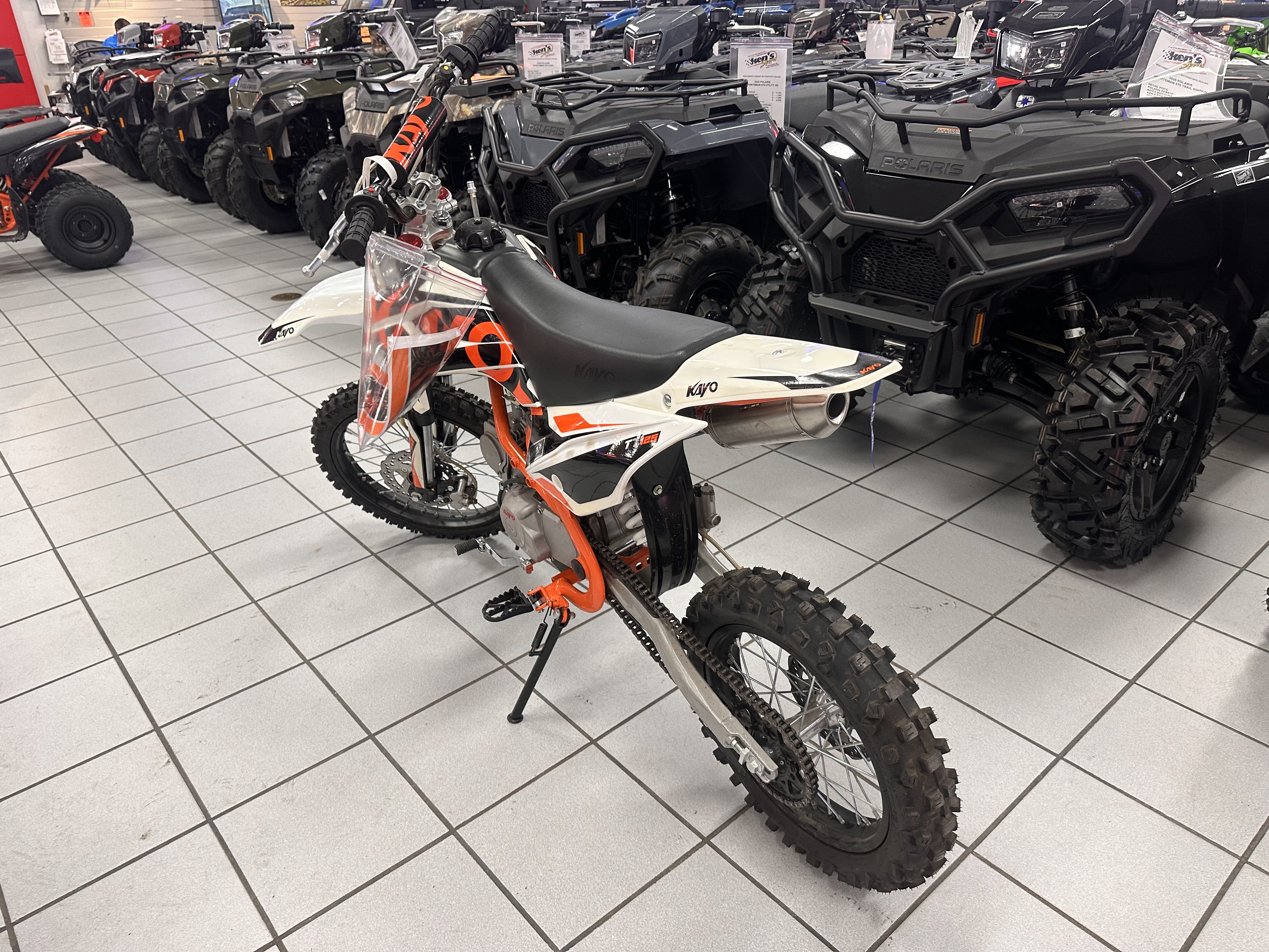 New 2022 Kayo TT 125 | Motorcycles in Kaukauna WI | 004518 White