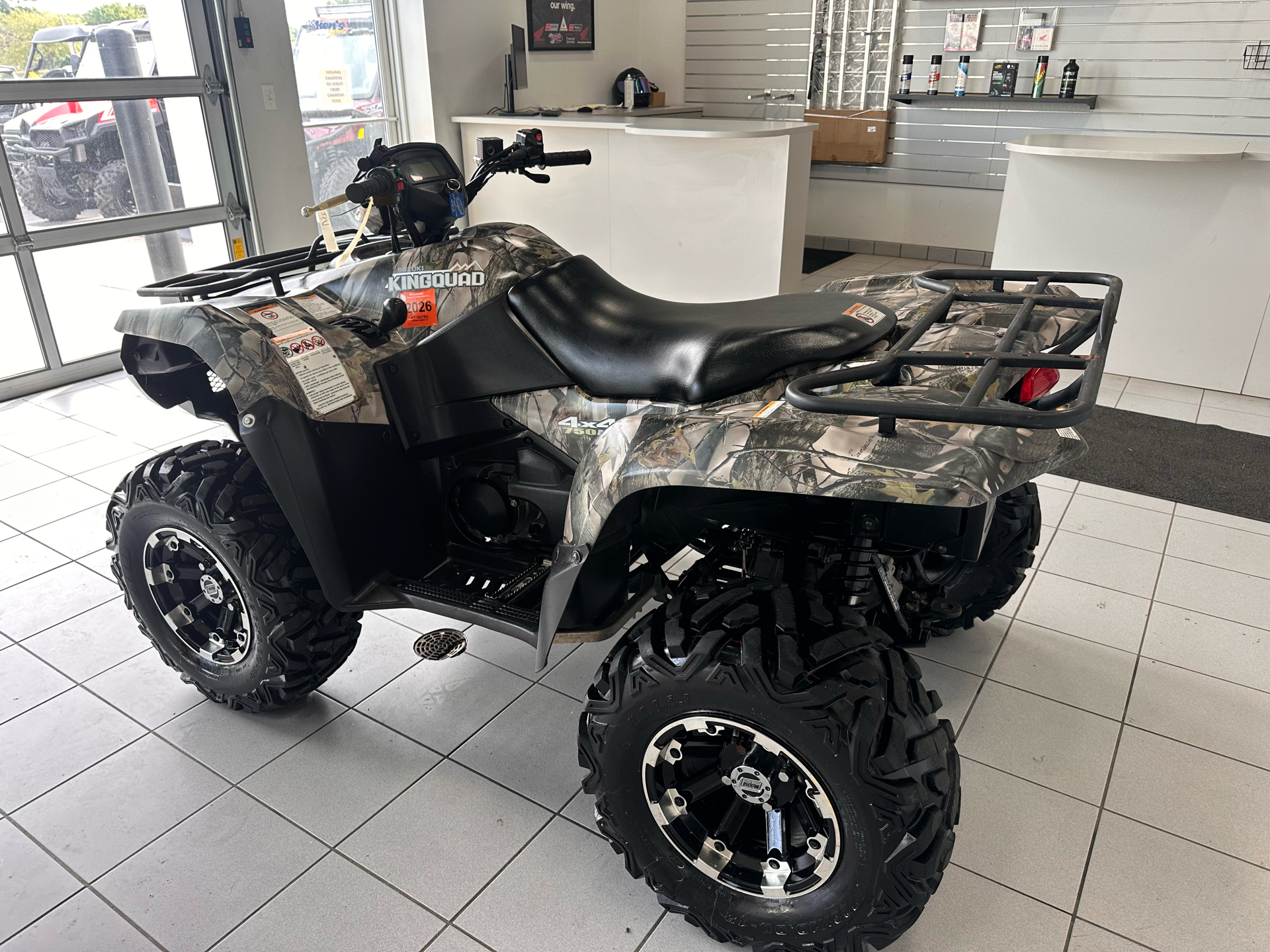 2016 Suzuki KingQuad 750AXi Camo in Kaukauna, Wisconsin - Photo 3