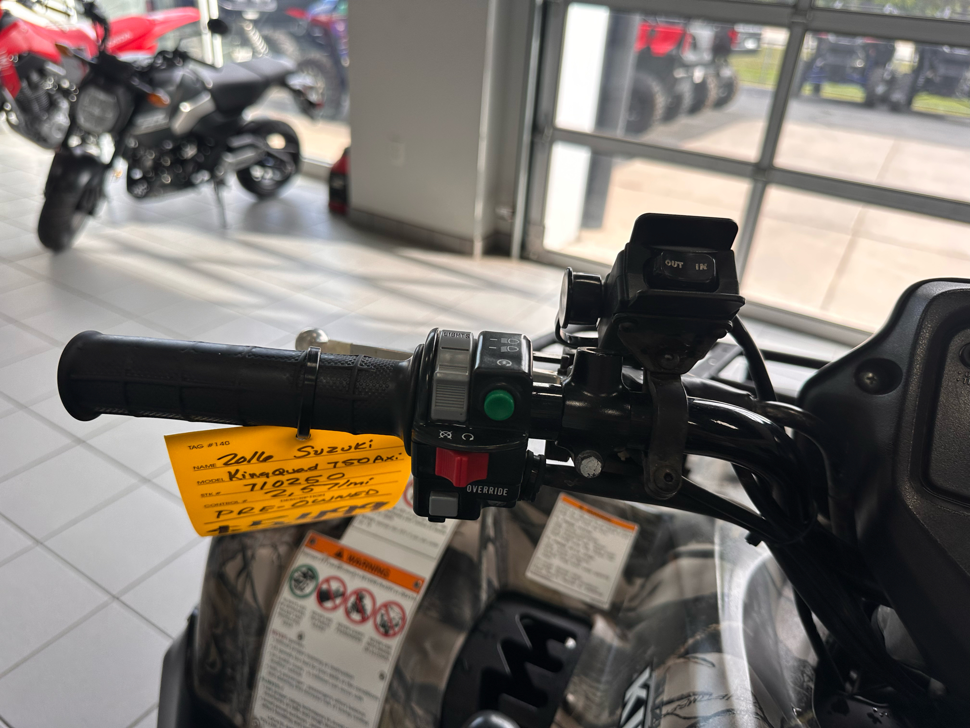 2016 Suzuki KingQuad 750AXi Camo in Kaukauna, Wisconsin - Photo 6