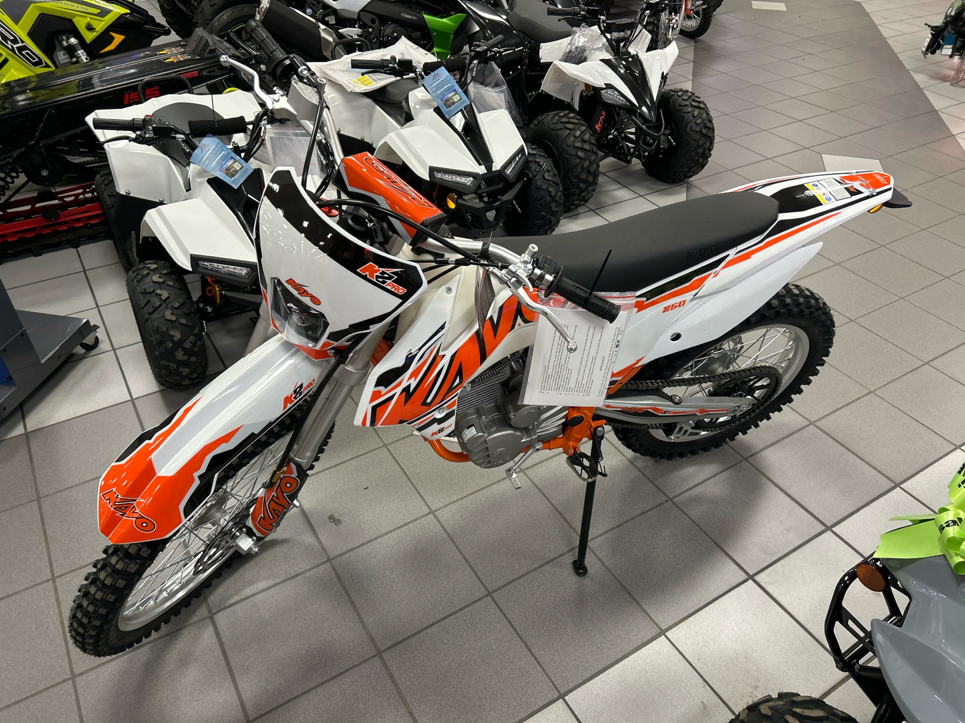 New 2025 Kayo K2 Pro | Motorcycles in Kaukauna WI | 000489 White