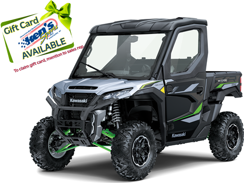 マウル Rotix Spilt Side Logo Dark Green New 2025 Kawasaki RIDGE XR Deluxe HVAC | Utility Vehicles in
