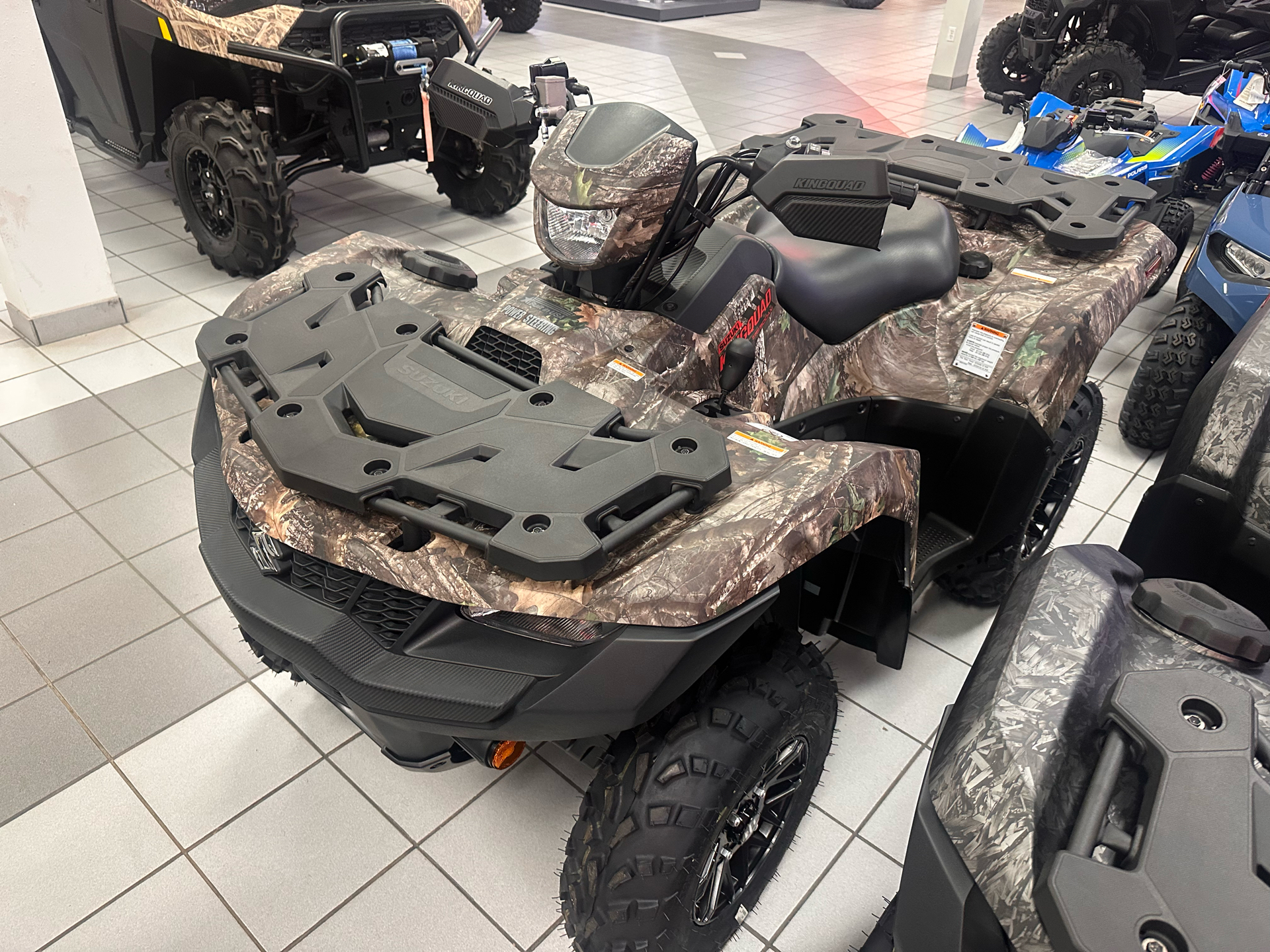 2025 Suzuki KingQuad 500AXi Power Steering SE Camo in Kaukauna, Wisconsin - Photo 2