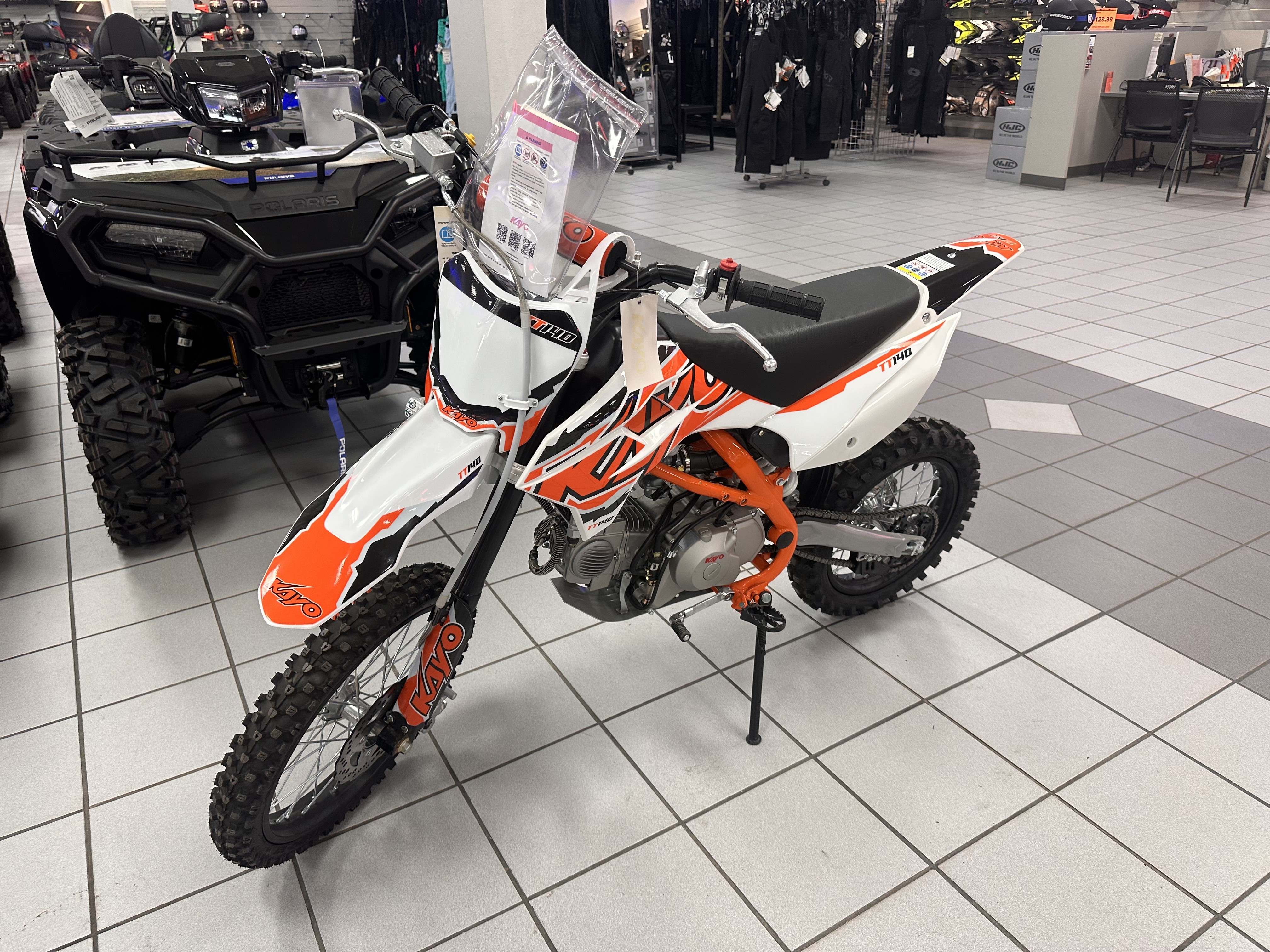 New 2025 Kayo TT 140 | Motorcycles in Kaukauna WI | N/A White