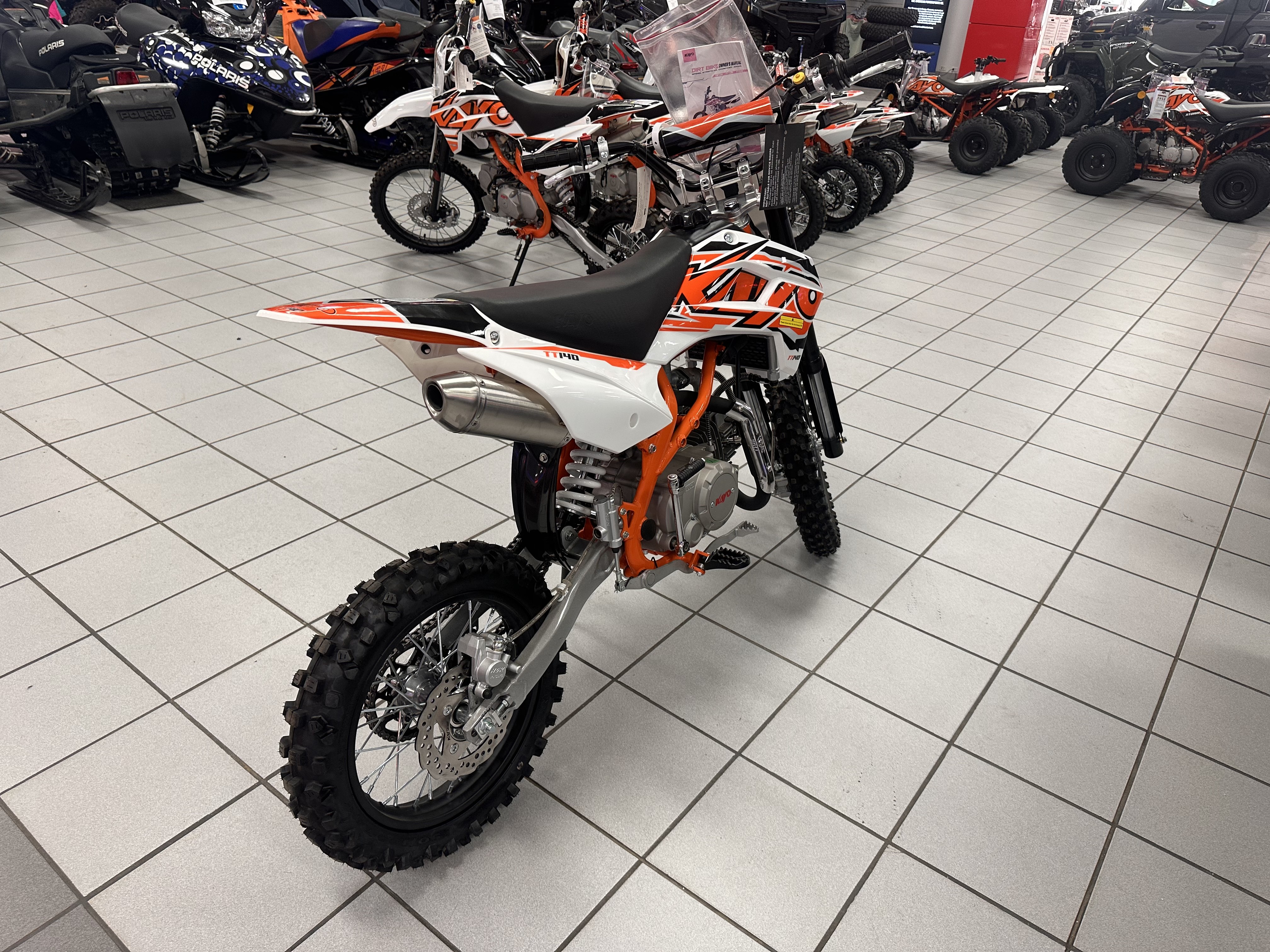 New 2025 Kayo TT 140 | Motorcycles in Kaukauna WI | N/A White