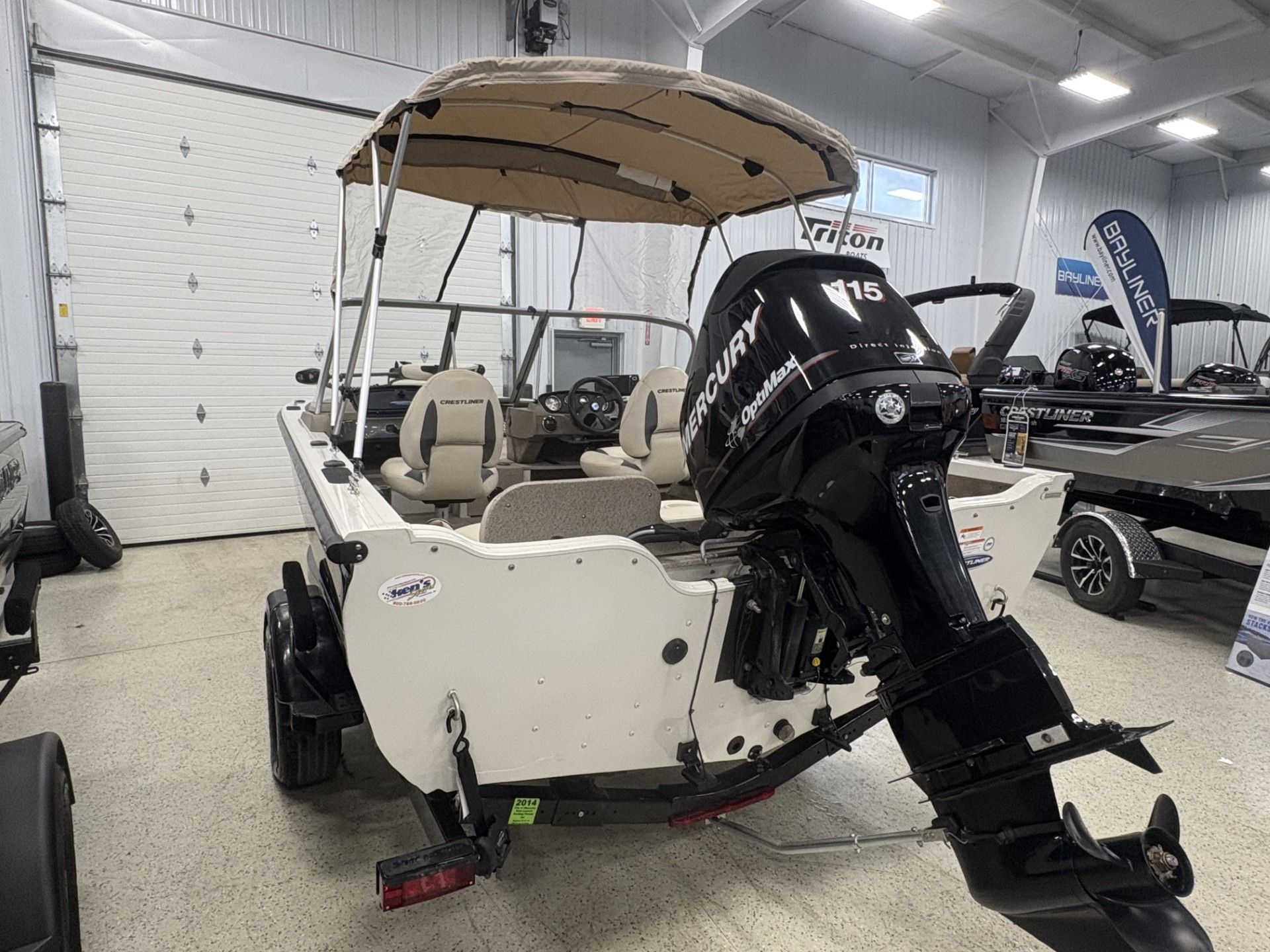 2013 Crestliner 1750 Fish Hawk in Kaukauna, Wisconsin - Photo 7