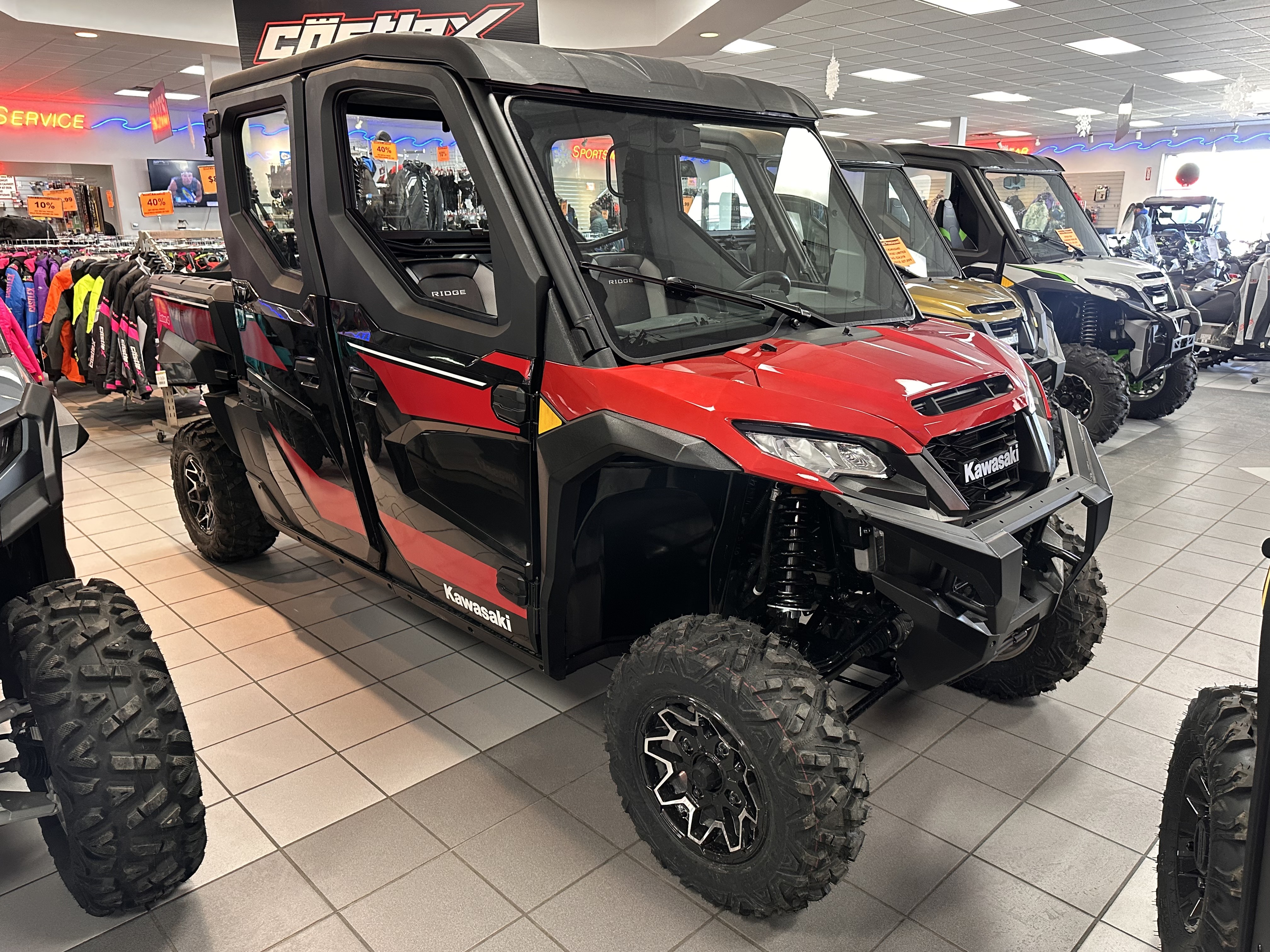 New 2025 Kawasaki RIDGE CREW HVAC | Utility Vehicles in Kaukauna