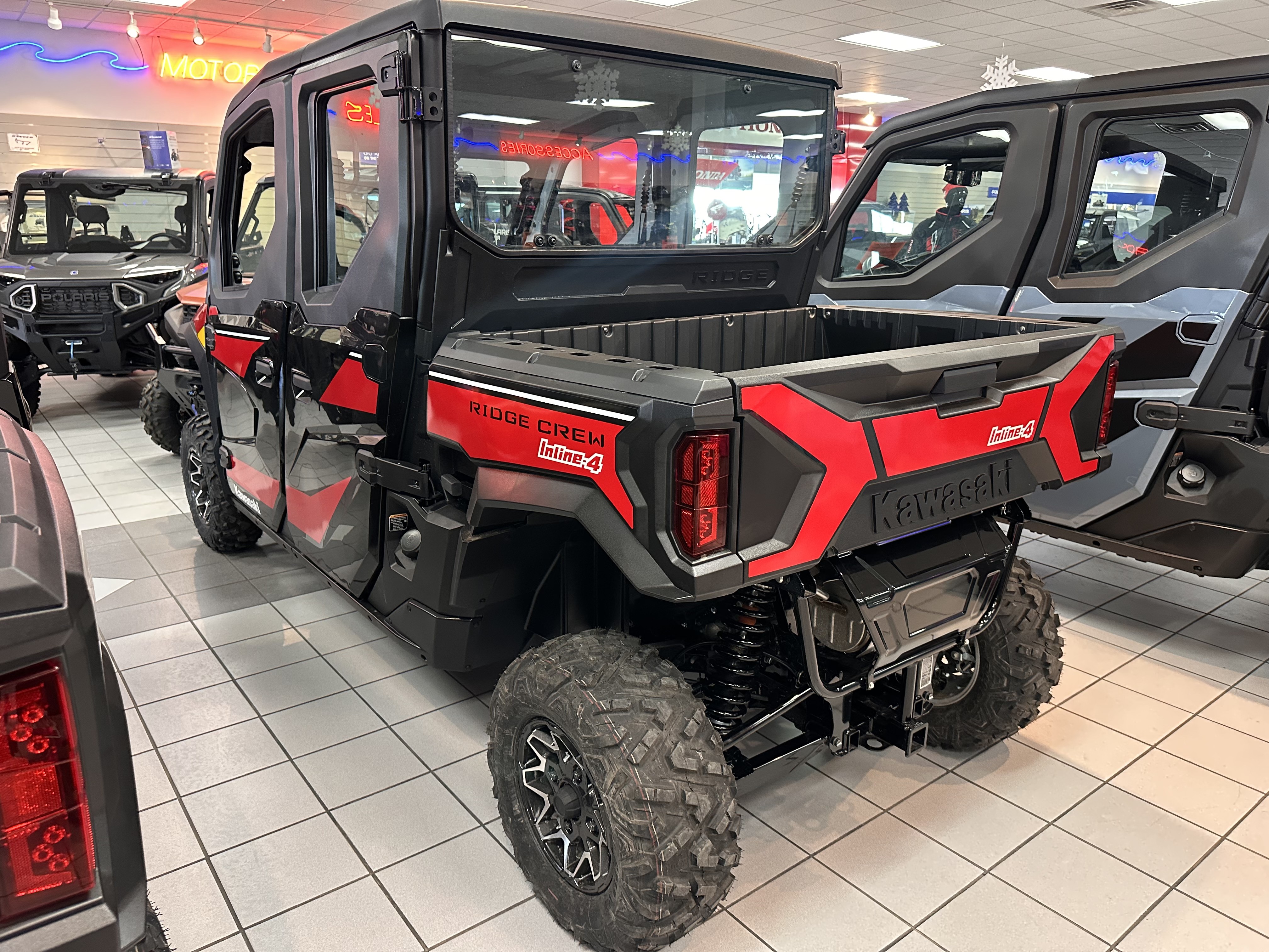 New 2025 Kawasaki RIDGE® CREW HVAC | Utility Vehicles in Kaukauna