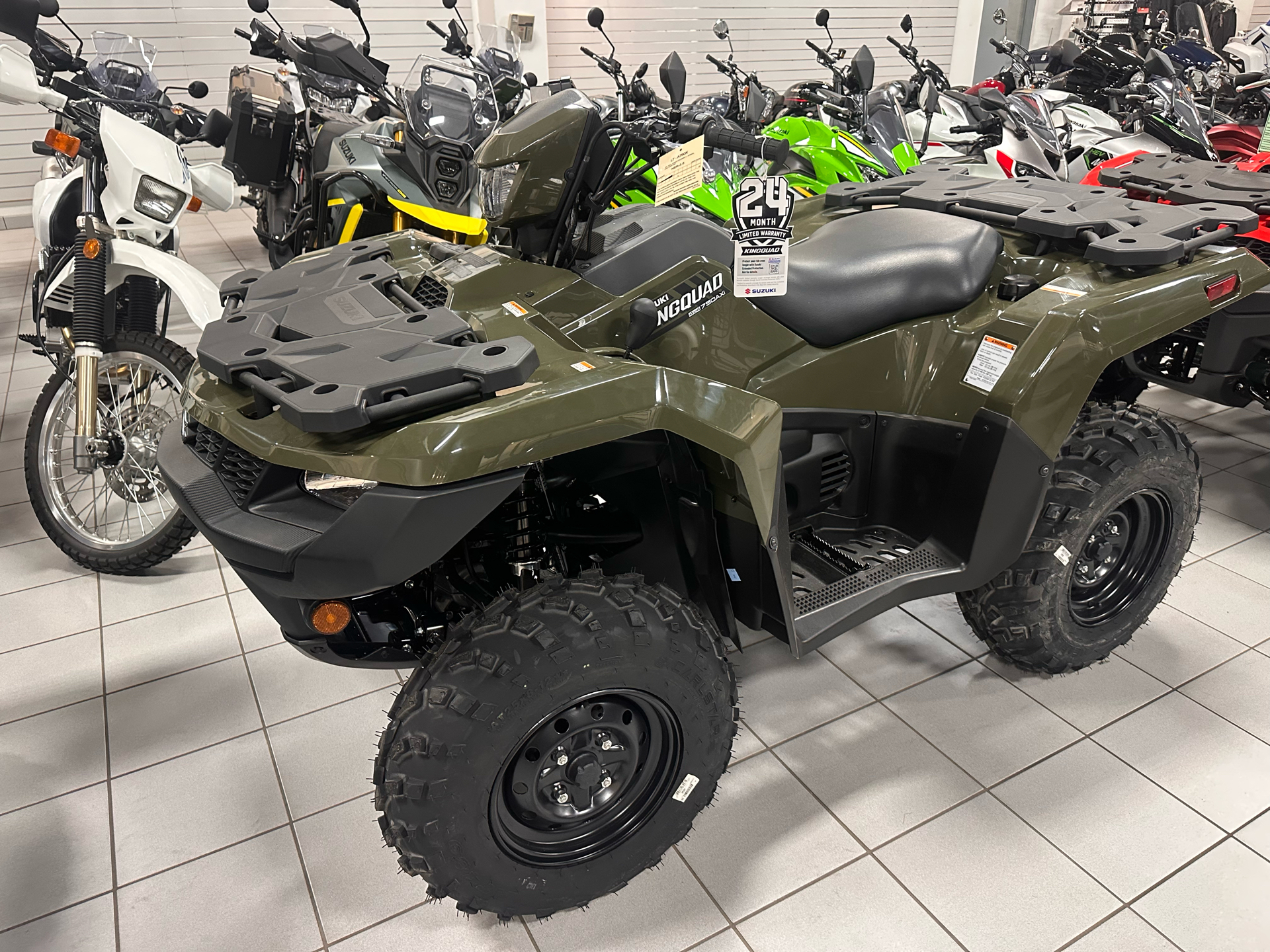 2025 Suzuki KingQuad 750AXi Power Steering in Kaukauna, Wisconsin - Photo 2