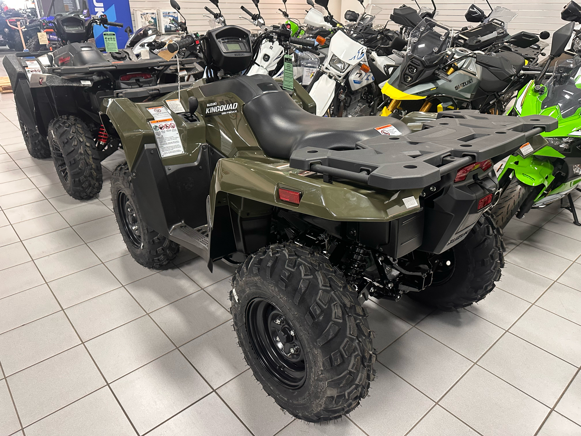 2025 Suzuki KingQuad 750AXi Power Steering in Kaukauna, Wisconsin - Photo 3