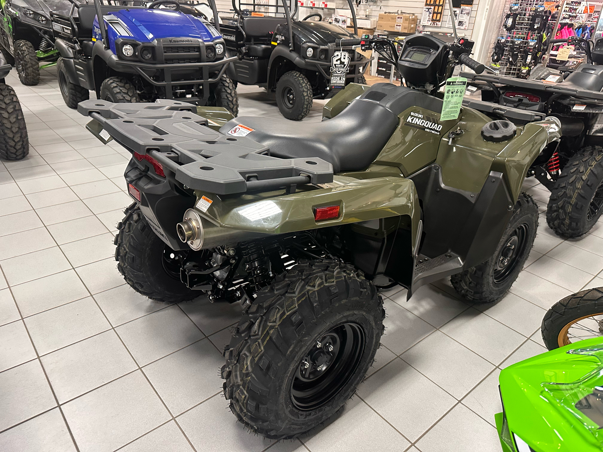 2025 Suzuki KingQuad 750AXi Power Steering in Kaukauna, Wisconsin - Photo 4