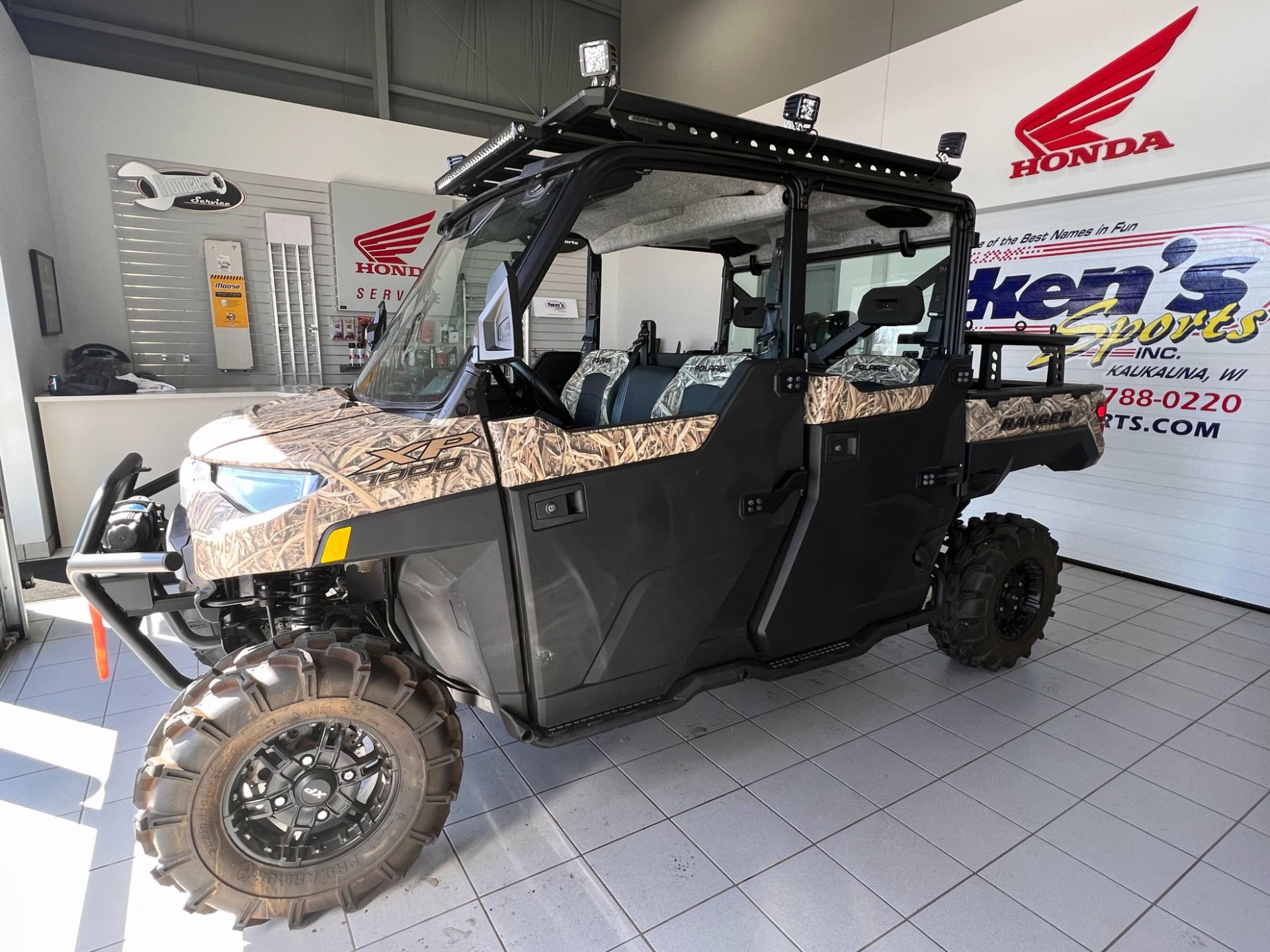 2021 Polaris Ranger Crew XP 1000 Waterfowl Edition in Kaukauna, Wisconsin - Photo 2