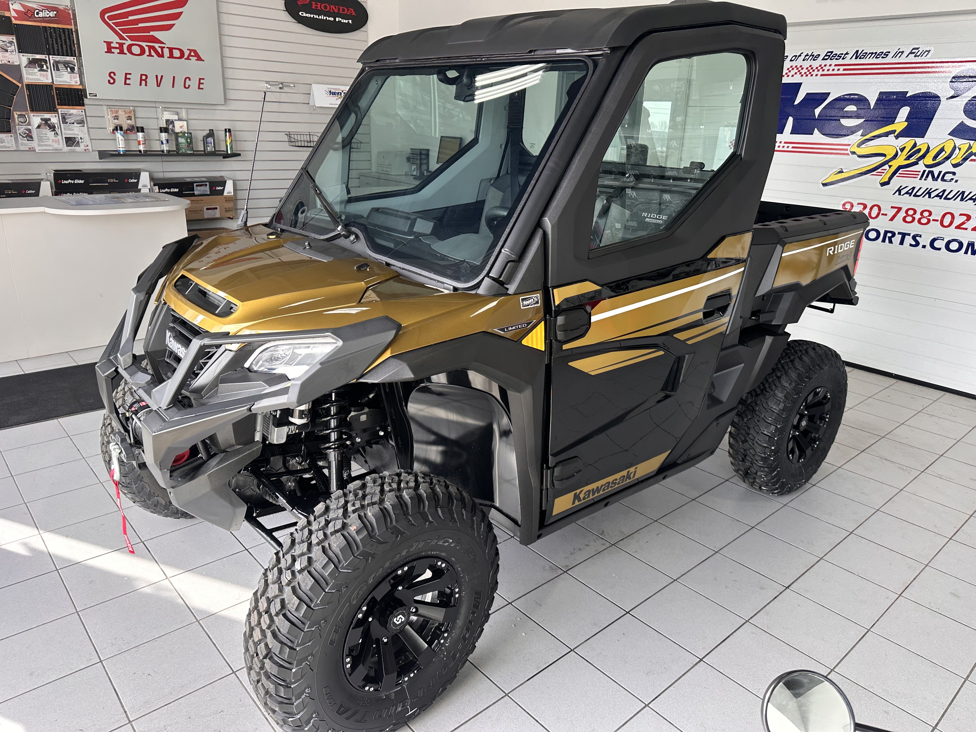 2025 Kawasaki RIDGE® Limited HVAC Utility Vehicle in Kaukauna, WI