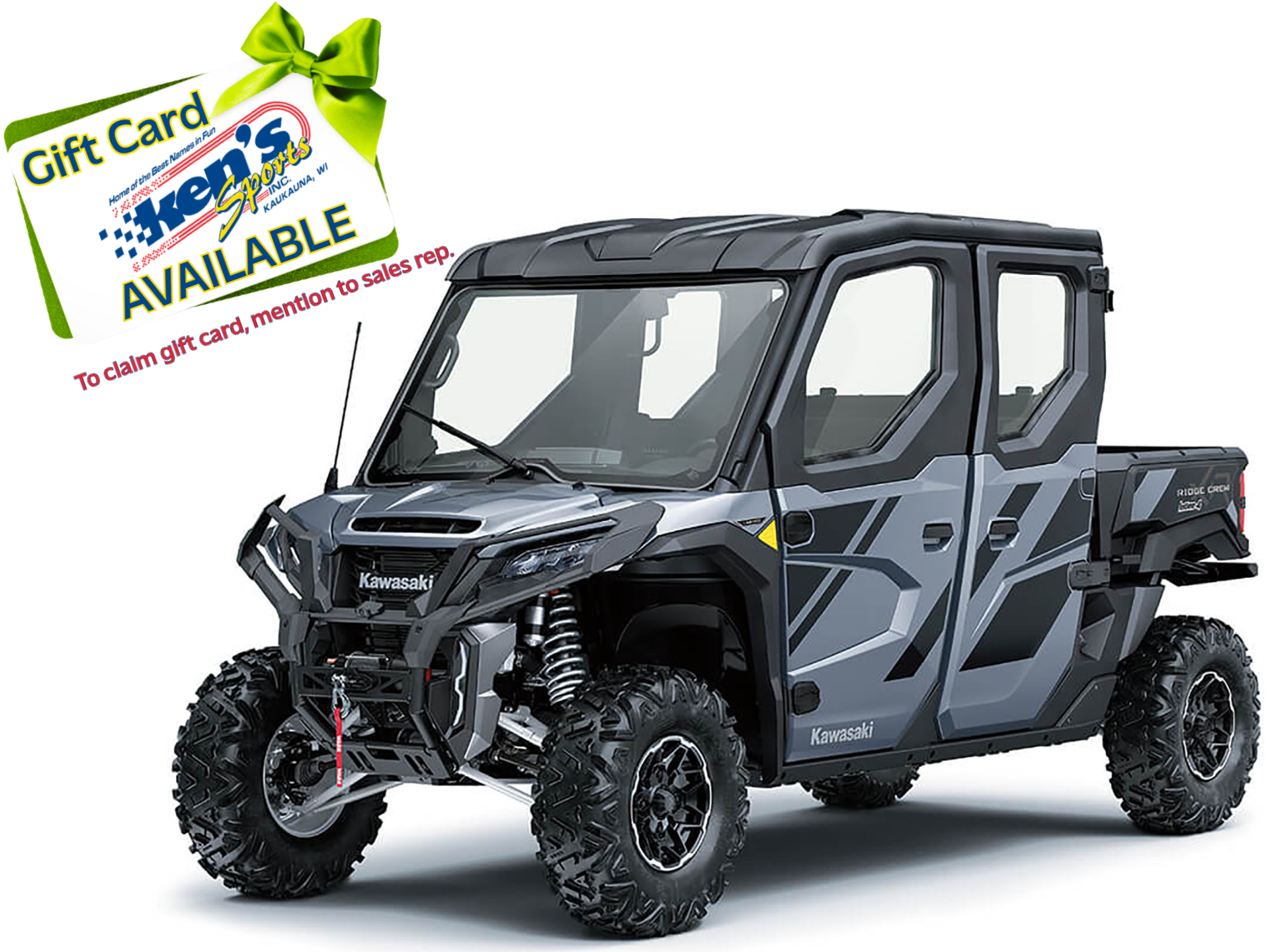 Ri New 2025 Kawasaki RIDGE XR CREW Limited HVAC | Utility