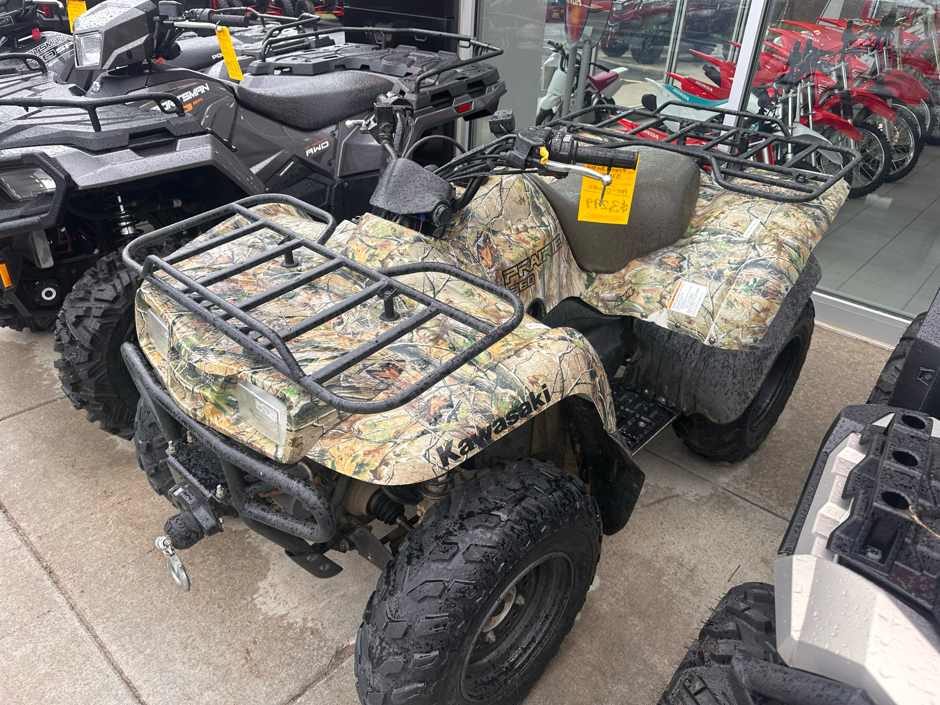 2011 Kawasaki Prairie® 360 4x4 Camo in Kaukauna, Wisconsin - Photo 2