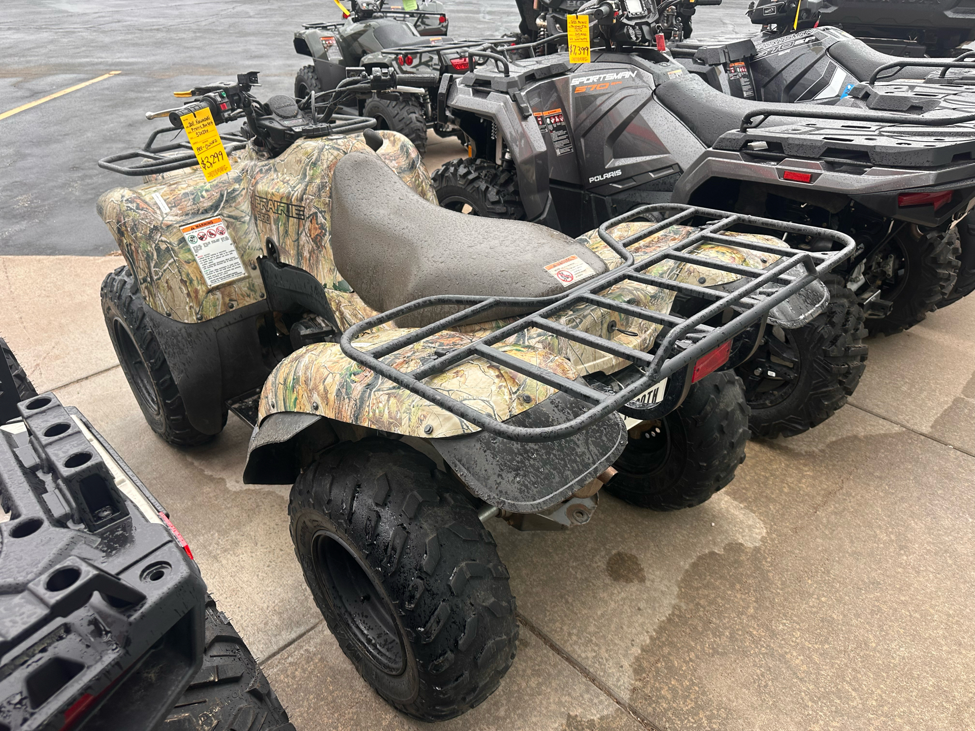 2011 Kawasaki Prairie® 360 4x4 Camo in Kaukauna, Wisconsin - Photo 3