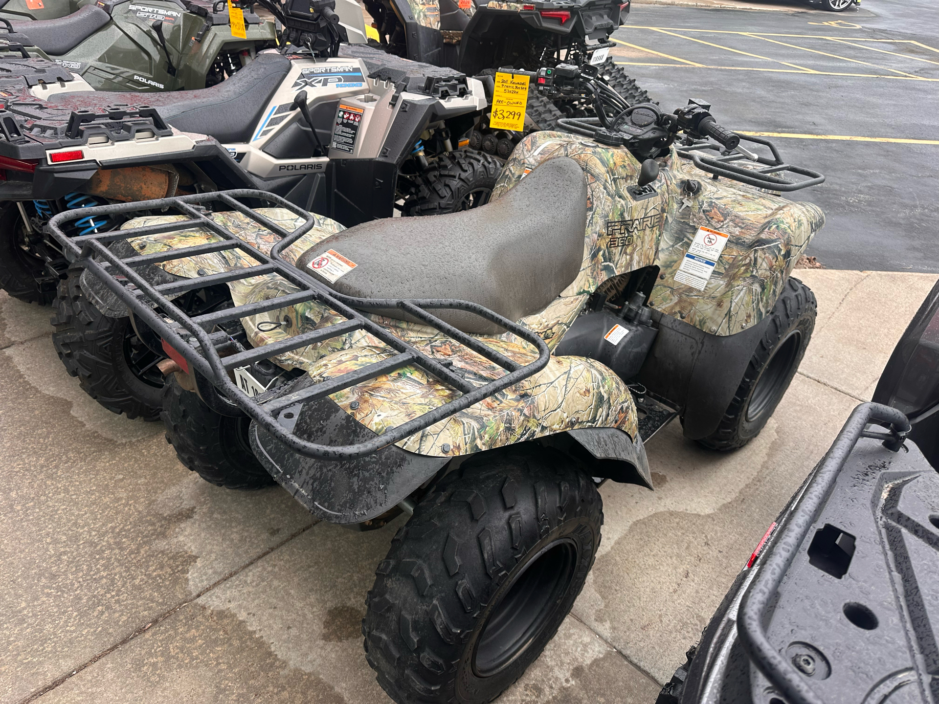 2011 Kawasaki Prairie® 360 4x4 Camo in Kaukauna, Wisconsin - Photo 4