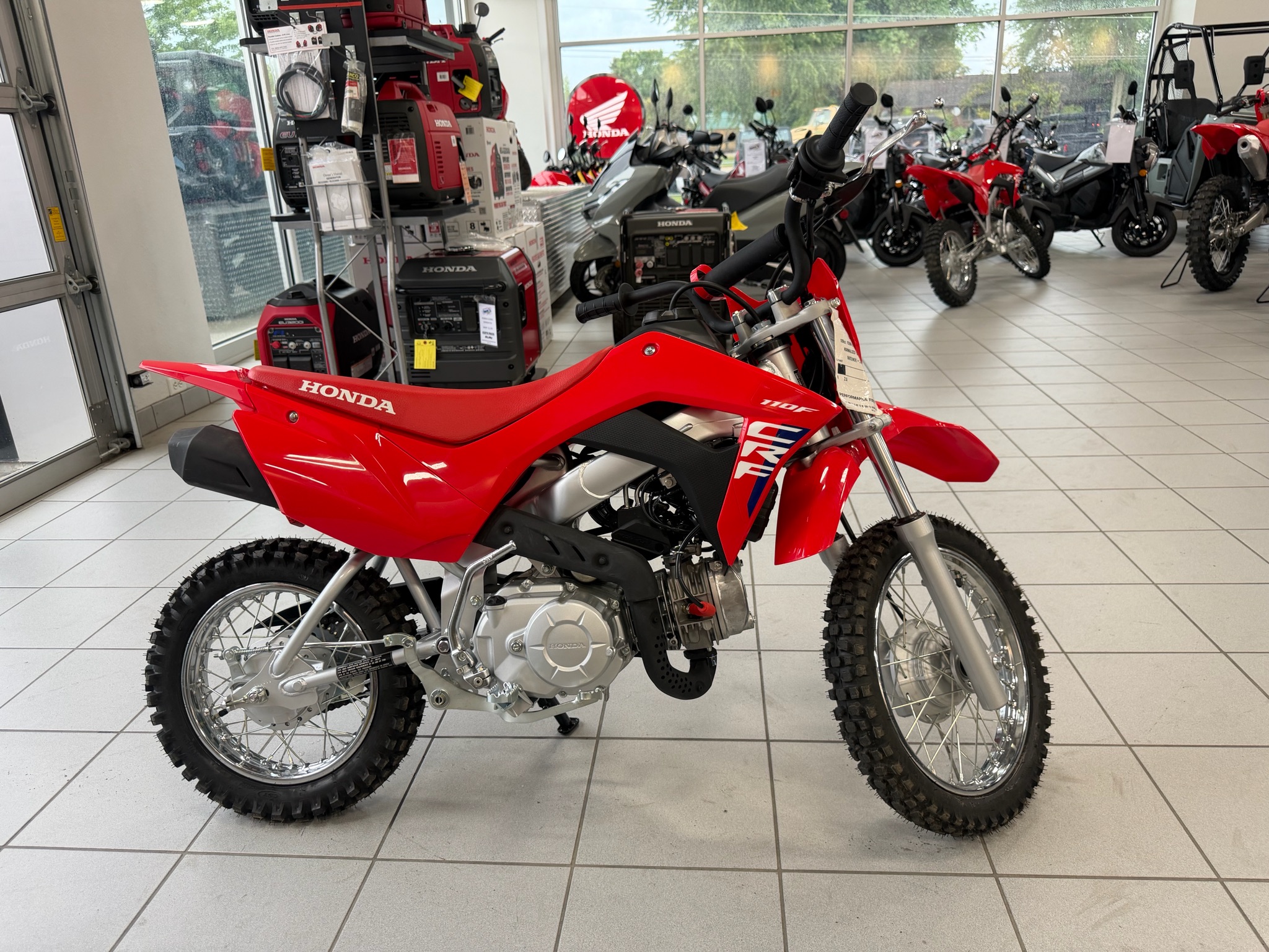2025 Honda CRF110F 2