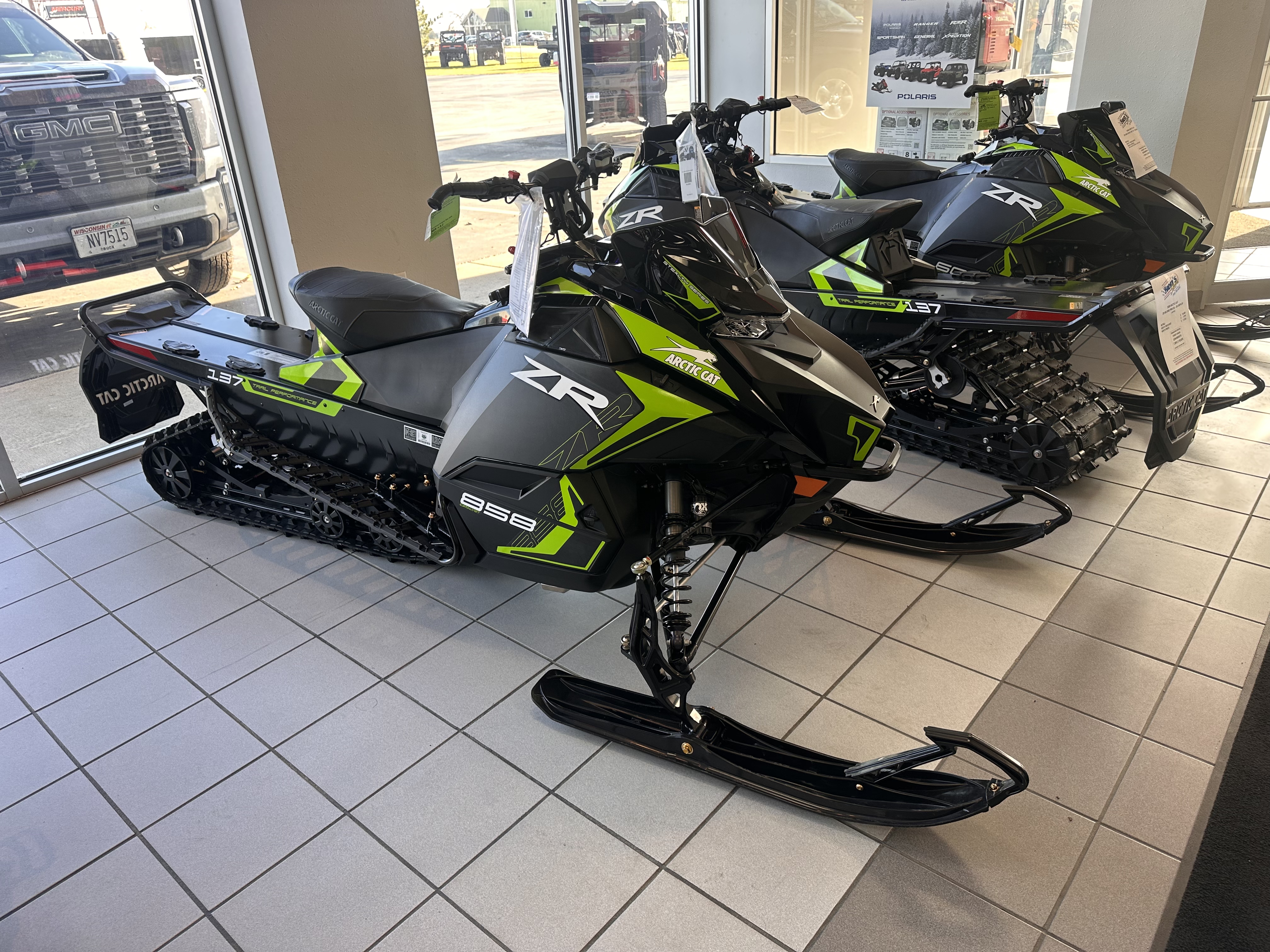 K New 2026 Arctic Cat ZR 858 ATAC ES | Snowmobiles in Kaukauna WI