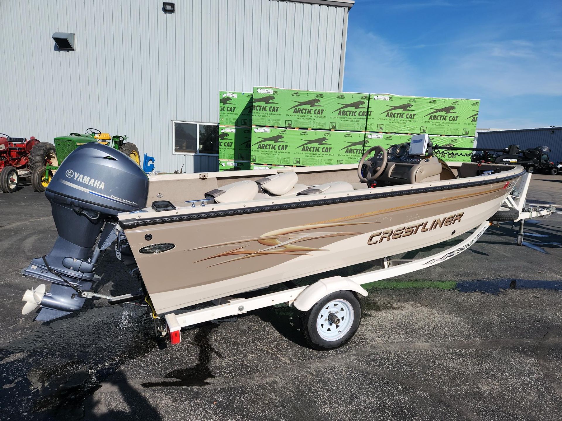 2001 Crestliner 1650 SC 1650SC2001 for sale on Searchshop