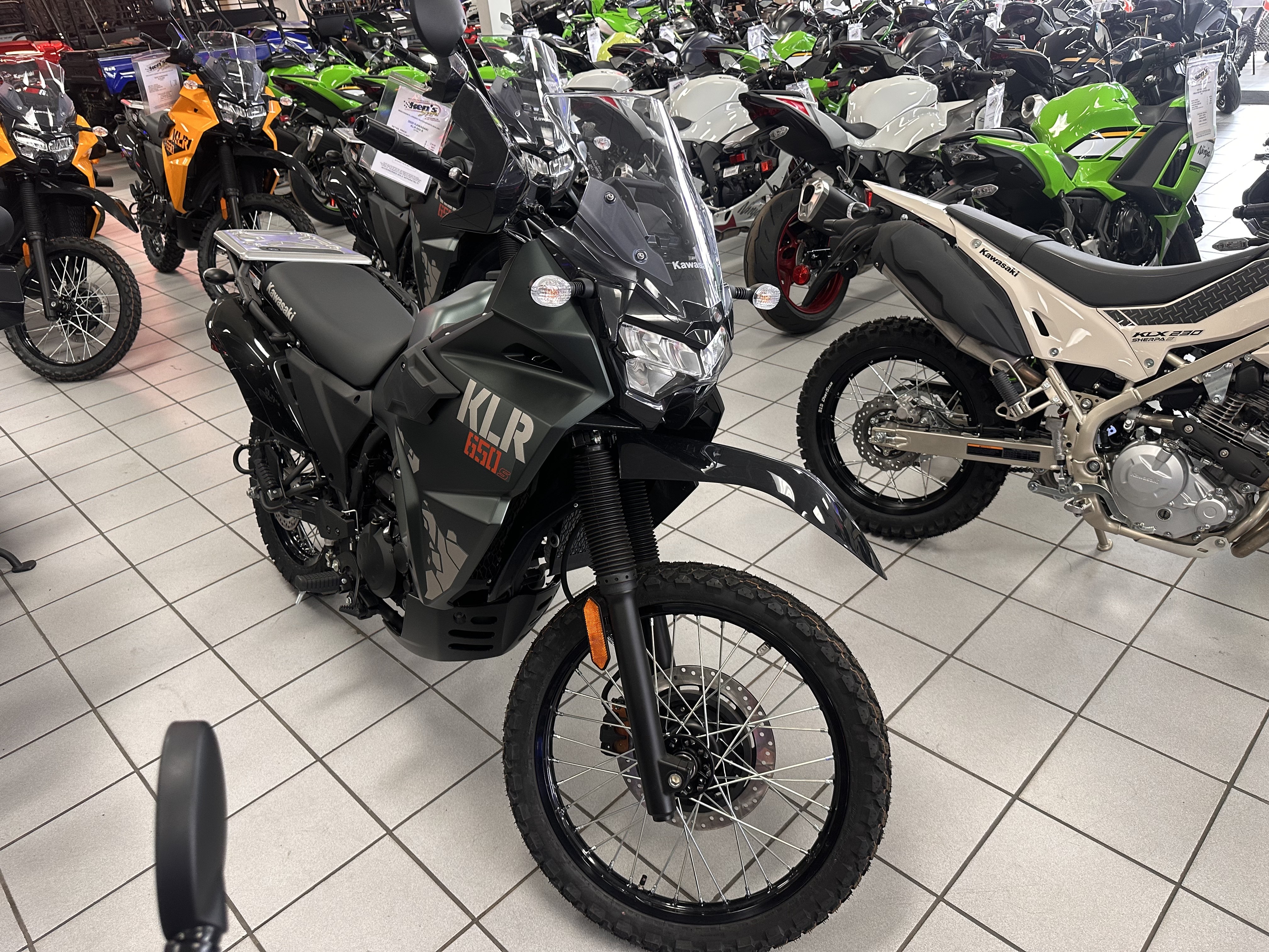 New 2025 Kawasaki KLR®650 S | Motorcycles in Kaukauna WI | 39408