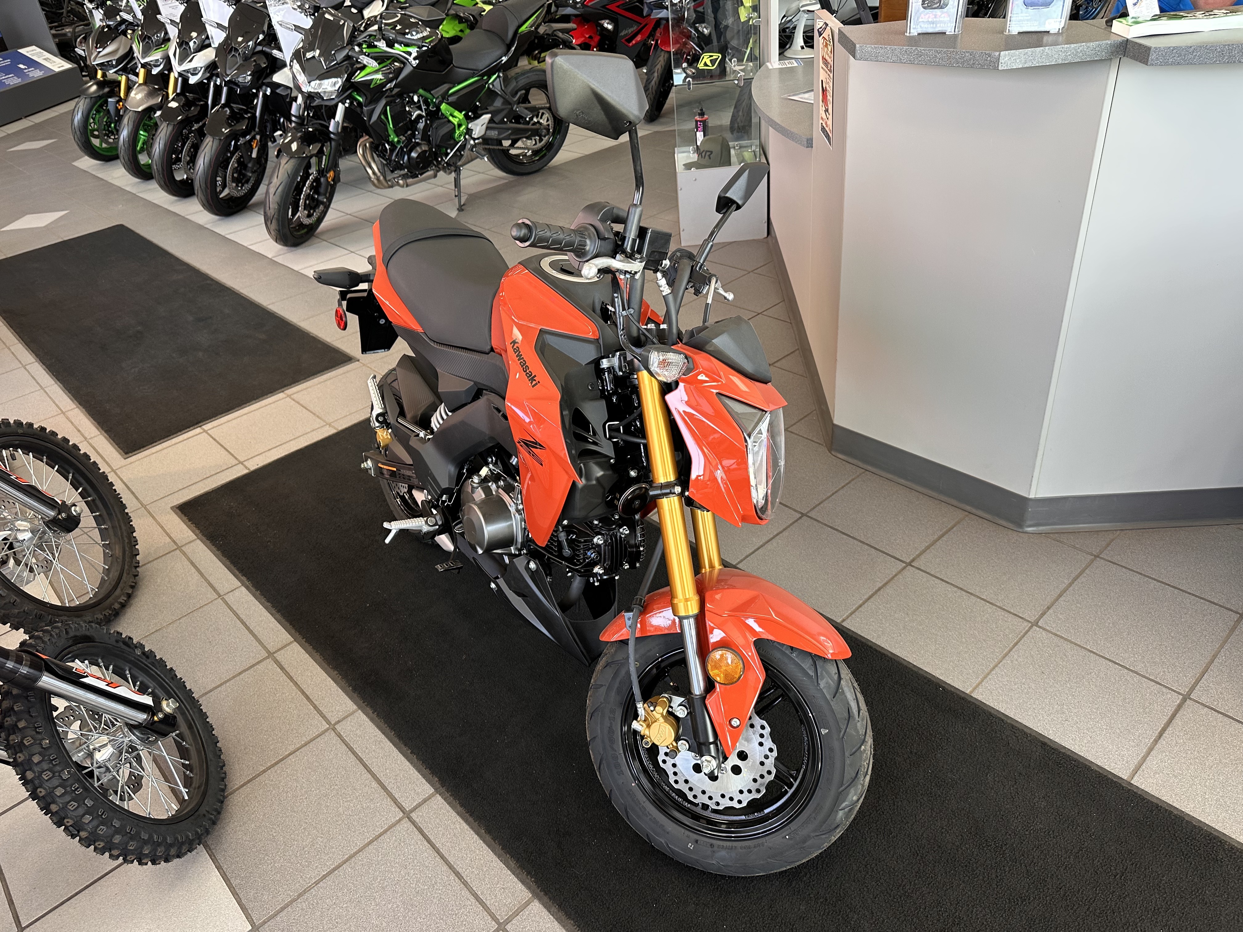 2025 Kawasaki Z125 Pro