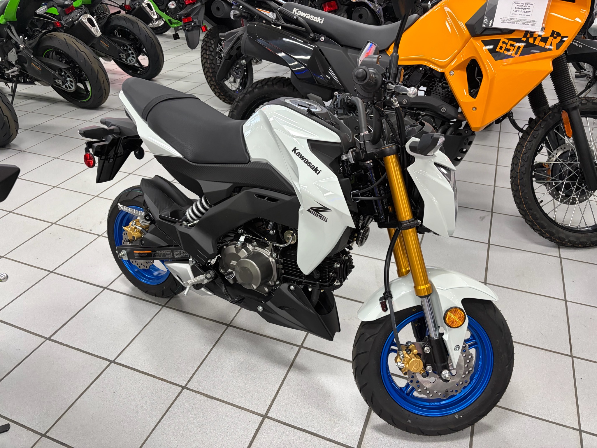 2026 Kawasaki Z125 Pro 1