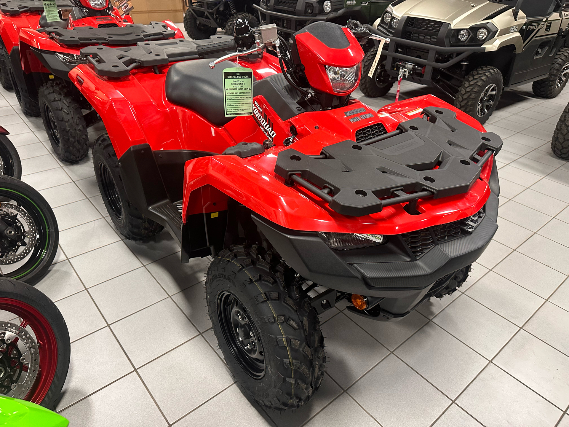 2025 Suzuki KingQuad 750AXi Power Steering in Kaukauna, Wisconsin - Photo 1