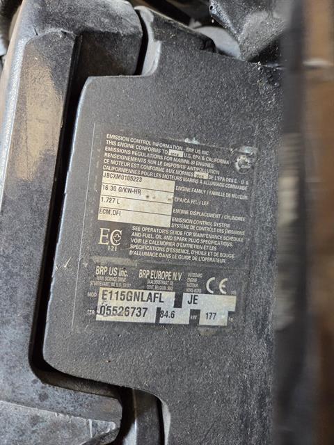 Evinrude E-TEC Pontoon 115 HP in Kaukauna, Wisconsin - Photo 6