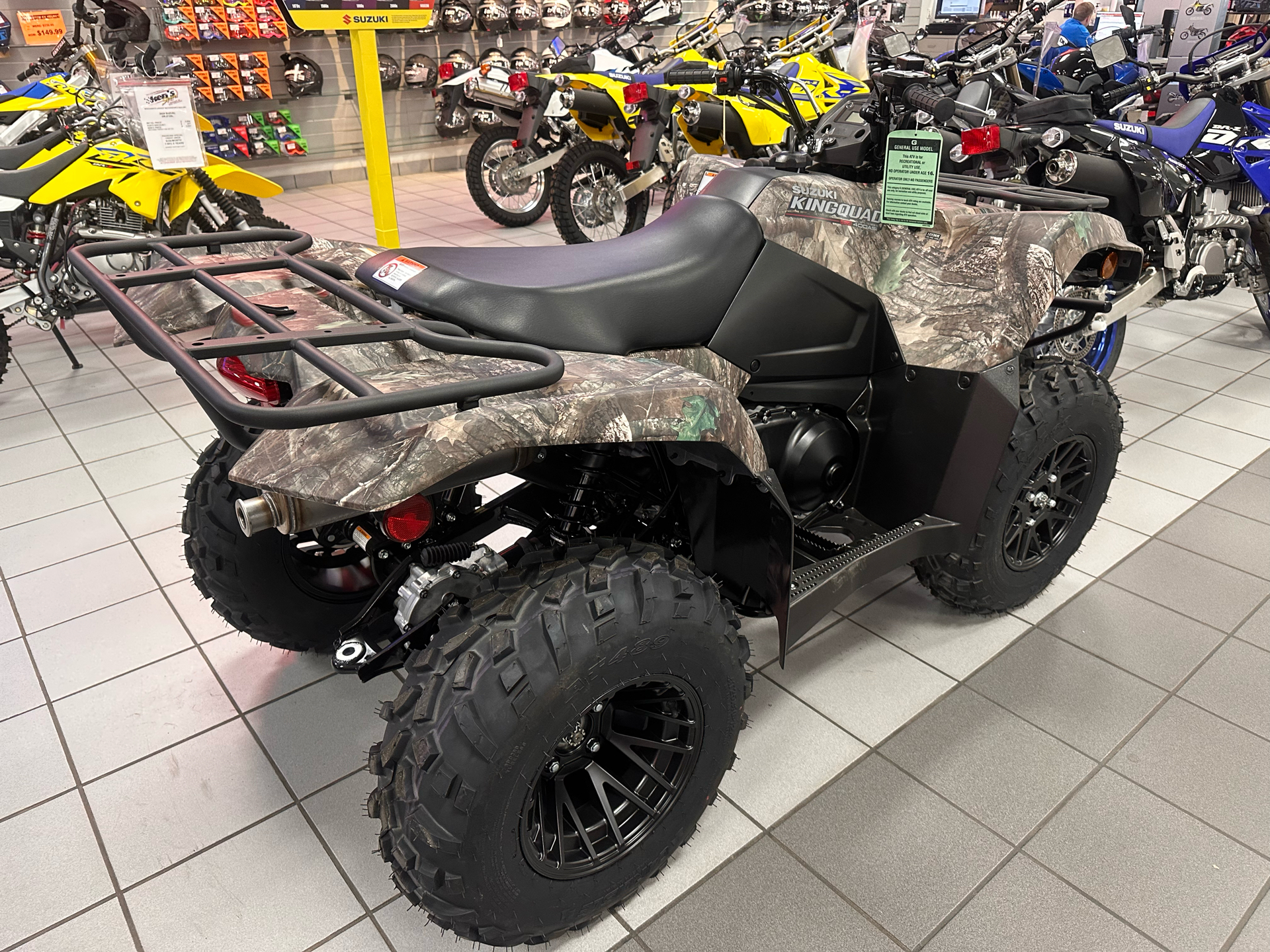 2024 Suzuki KingQuad 400ASi SE Camo in Kaukauna, Wisconsin - Photo 4