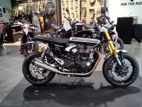 New 2025 Triumph Speed Twin 1200 RS Sapphire Black Motorcycles For