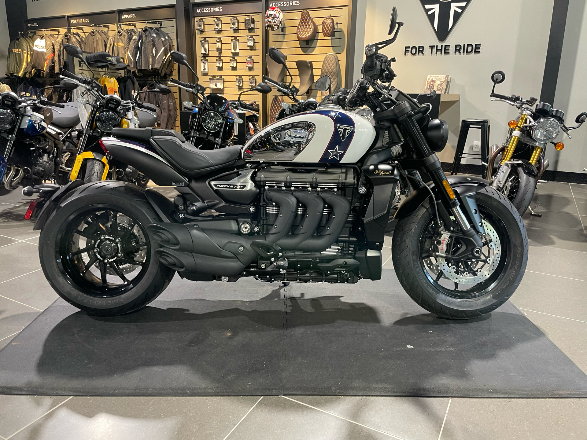 New 2025 Triumph Rocket 3 R Storm Evel Knievel Edition