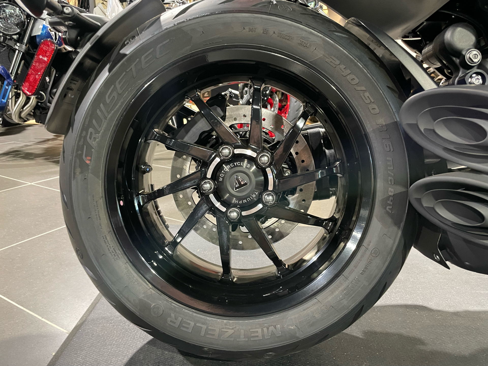 New 2025 Triumph Rocket 3 R Storm Evel Knievel Edition