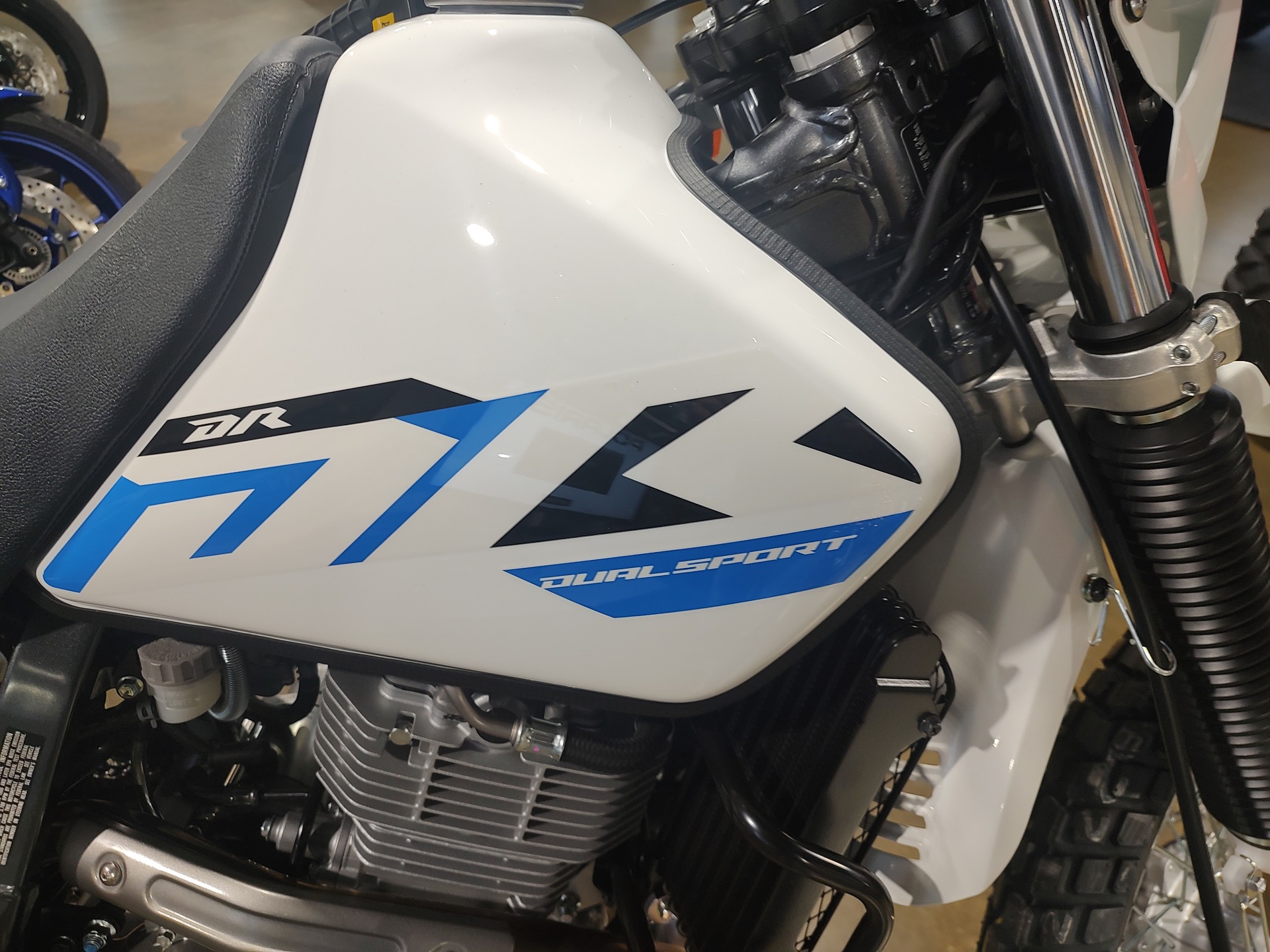New 2025 Suzuki DR650S Solid Special White No. 2 Motorcycles For