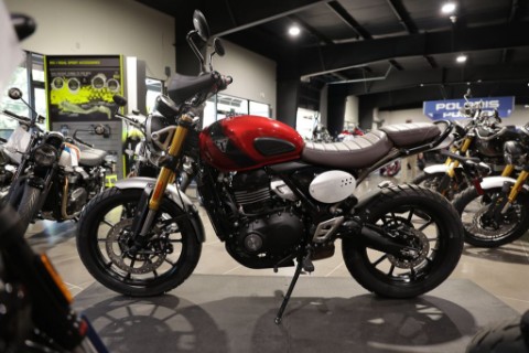 2025 Triumph Scrambler 400 X — photo 1 of 52