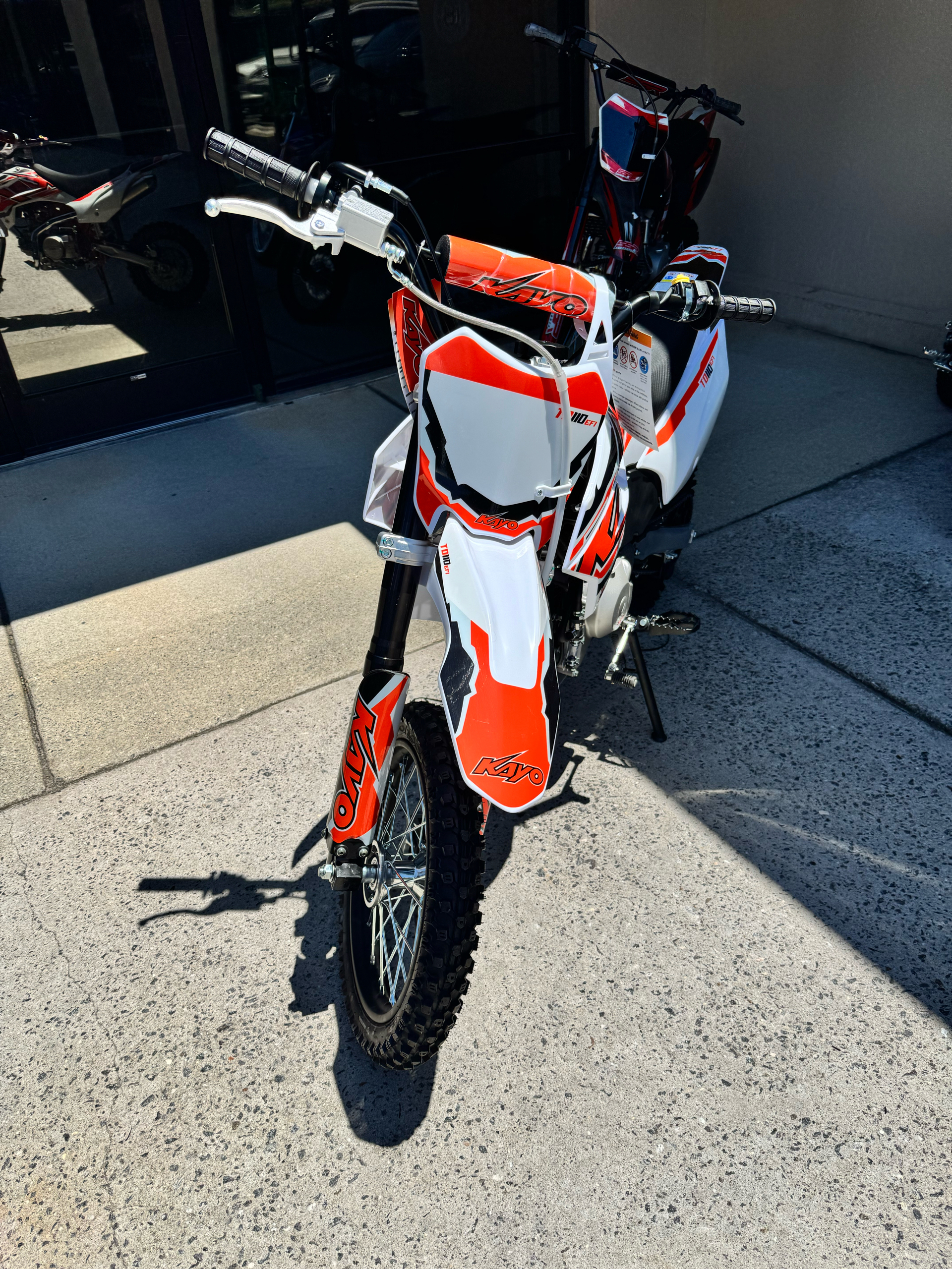 New 2025 Kayo TD 110 EFI, Mooresville NC | Specs, Price, Photos | White  000288, image size:1920x2560