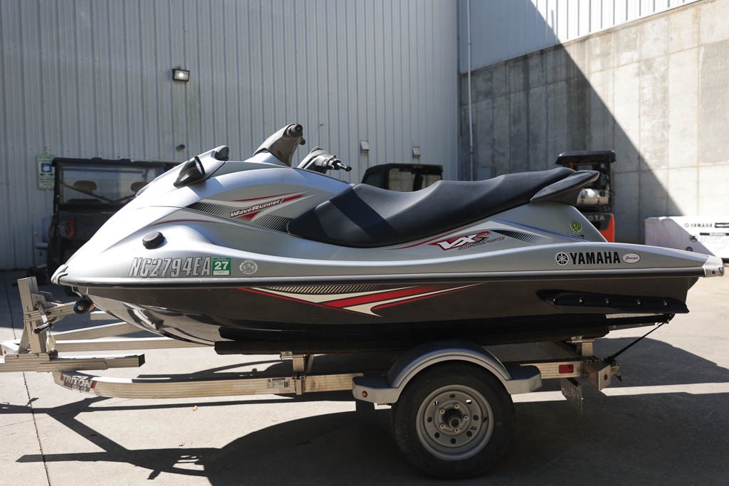 Used 2014 Yamaha VXS® Silver Metallic Watercraft For Sale in