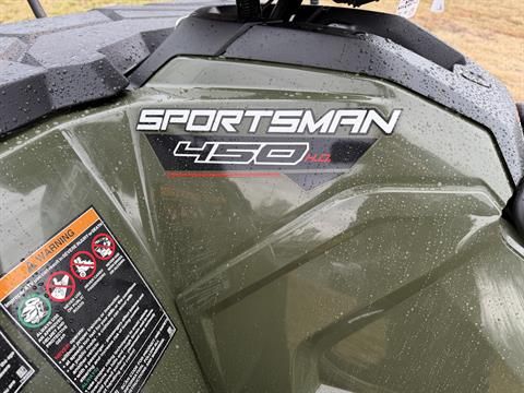 Used 2024 Polaris Sportsman 450 H.O. EPS Sage Green ATVs For Sale