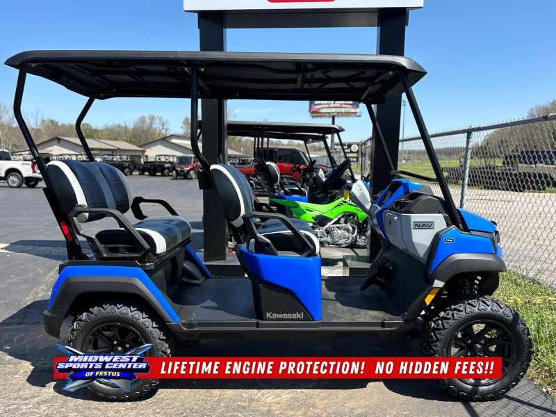 SUNPORT NAKAGAWA サンポートナカガワ＋BLUE SYNDROME New 2025 Kawasaki NAV 4e, Farmington MO | Specs, Price, Photos