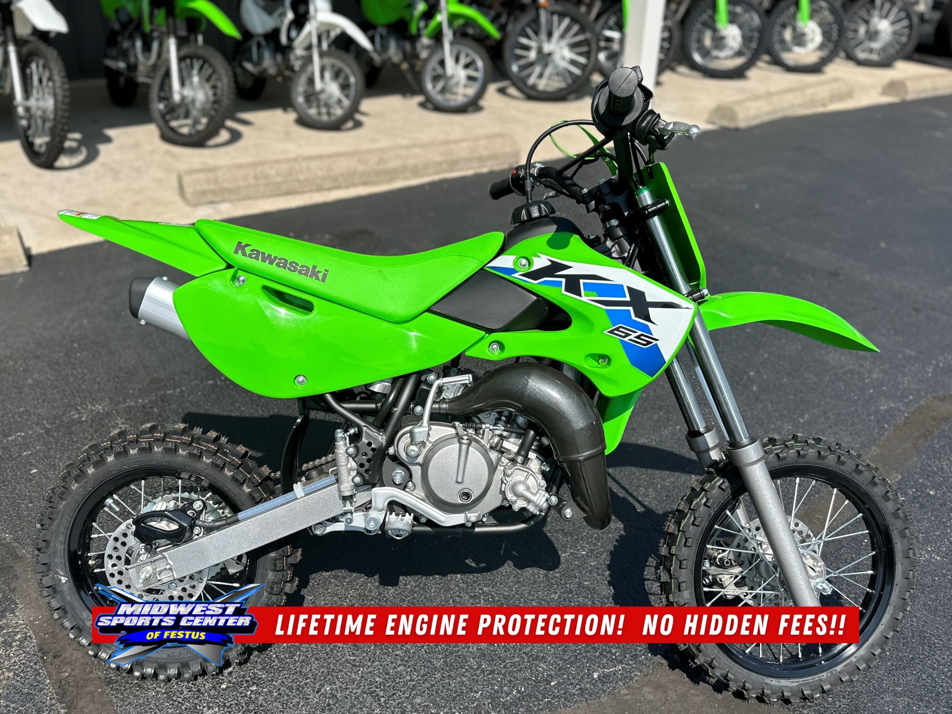 New 2026 Kawasaki KX™65 | Motorcycles in Festus MO | K-3209 Lime Green