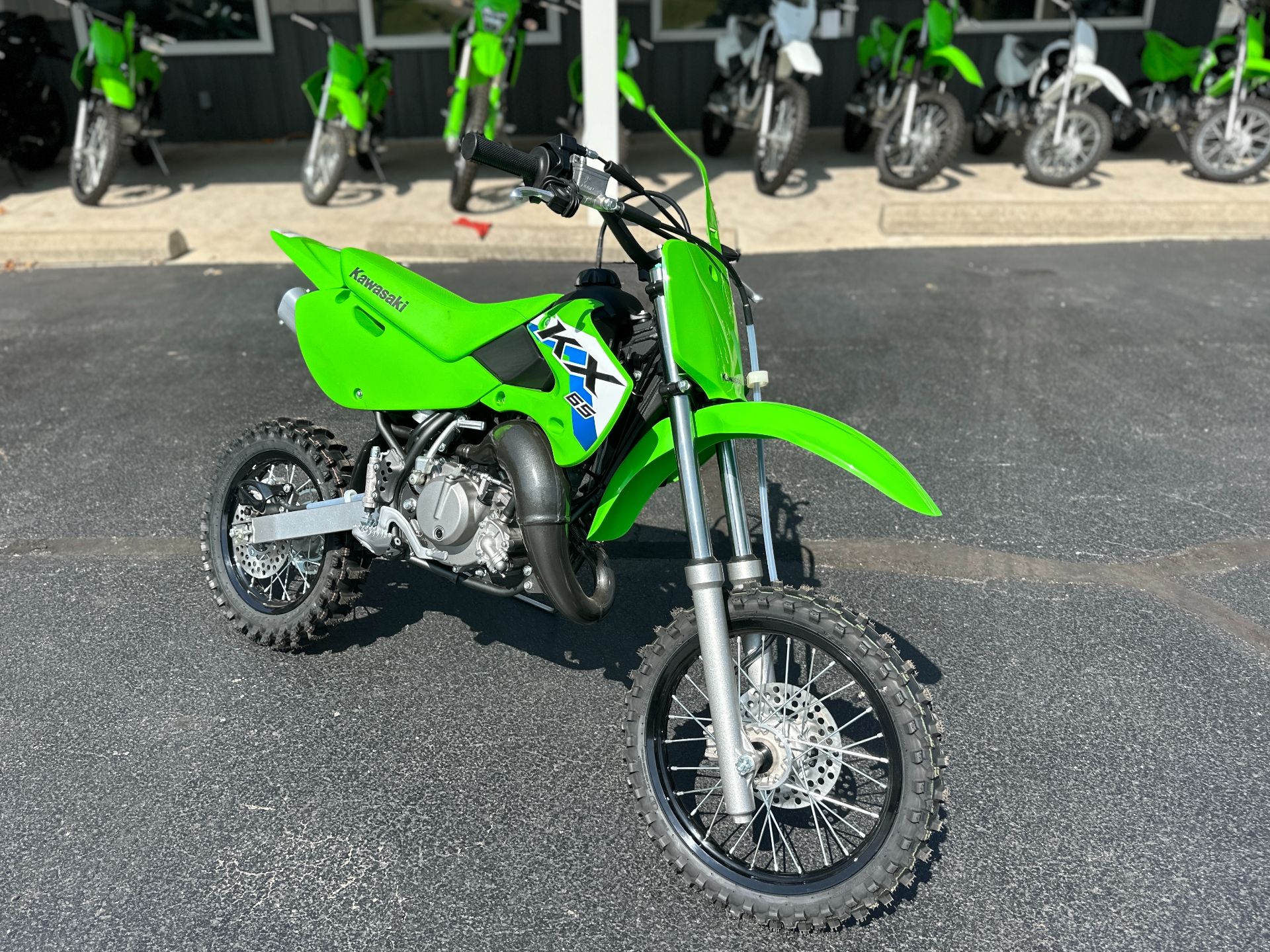 New 2026 Kawasaki KX 65 | Motorcycles in Festus MO | K-3209 Lime Green
