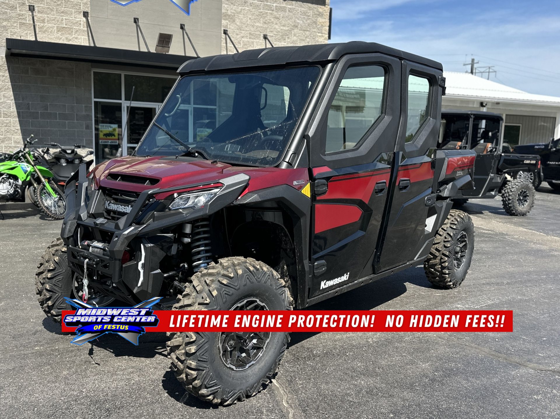 2026 Kawasaki RIDGE® CREW Platinum Ranch Edition HVAC 1