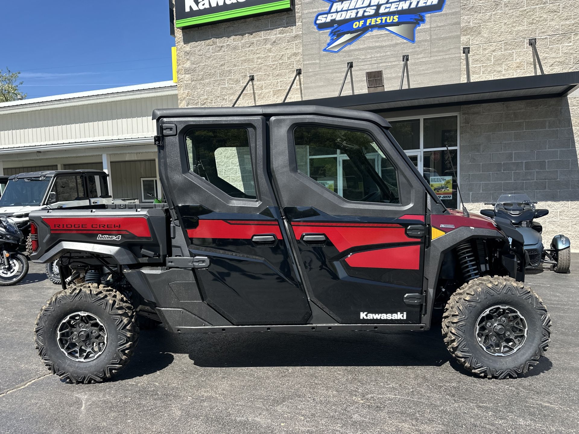2026 Kawasaki RIDGE® CREW Platinum Ranch Edition HVAC 4