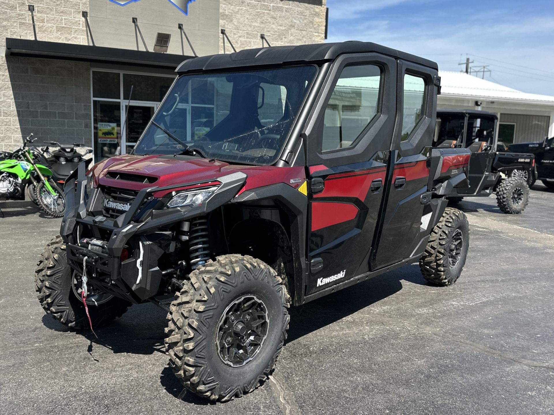 2026 Kawasaki RIDGE® CREW Platinum Ranch Edition HVAC 8