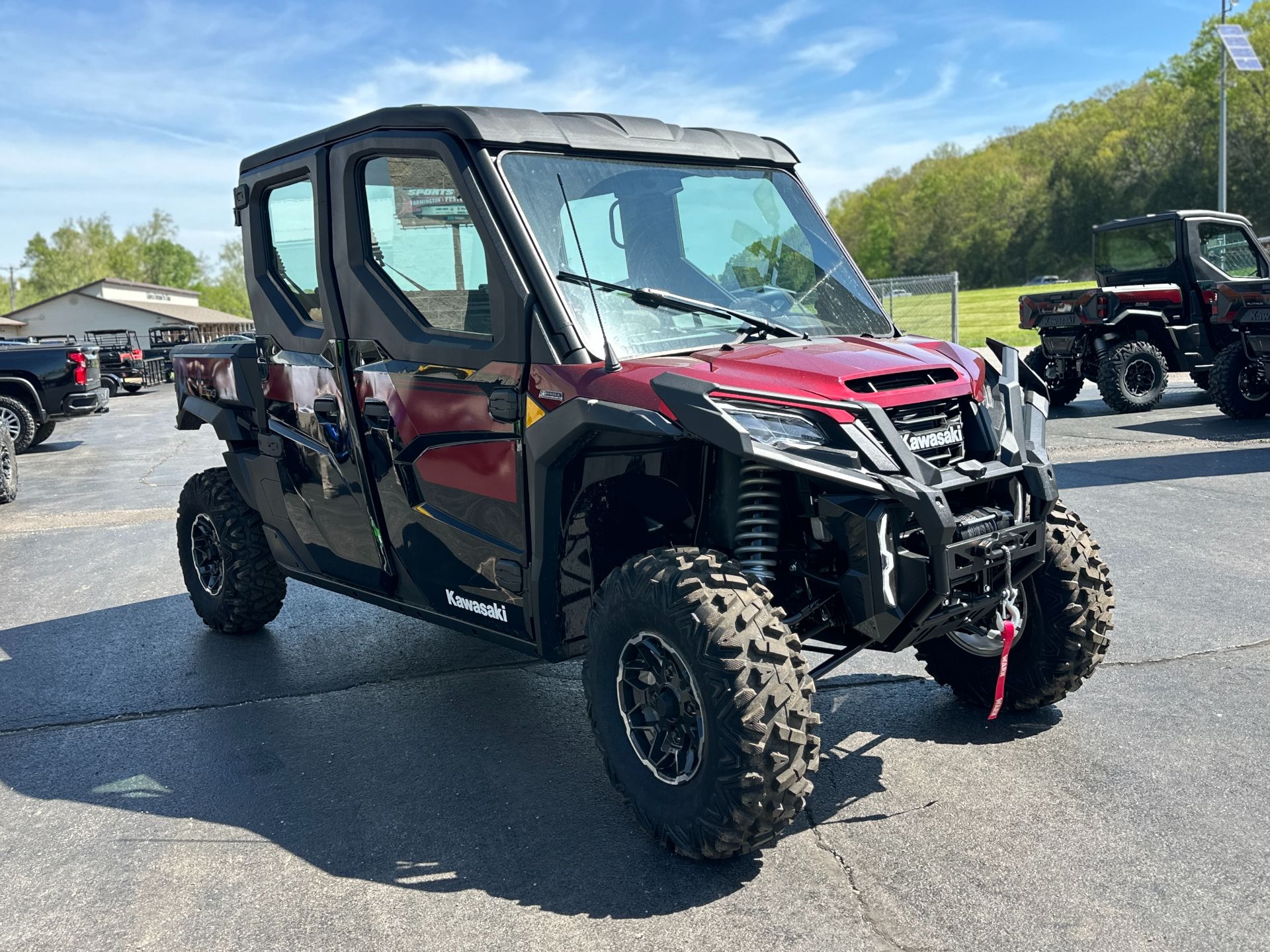 2026 Kawasaki RIDGE® CREW Platinum Ranch Edition HVAC 3