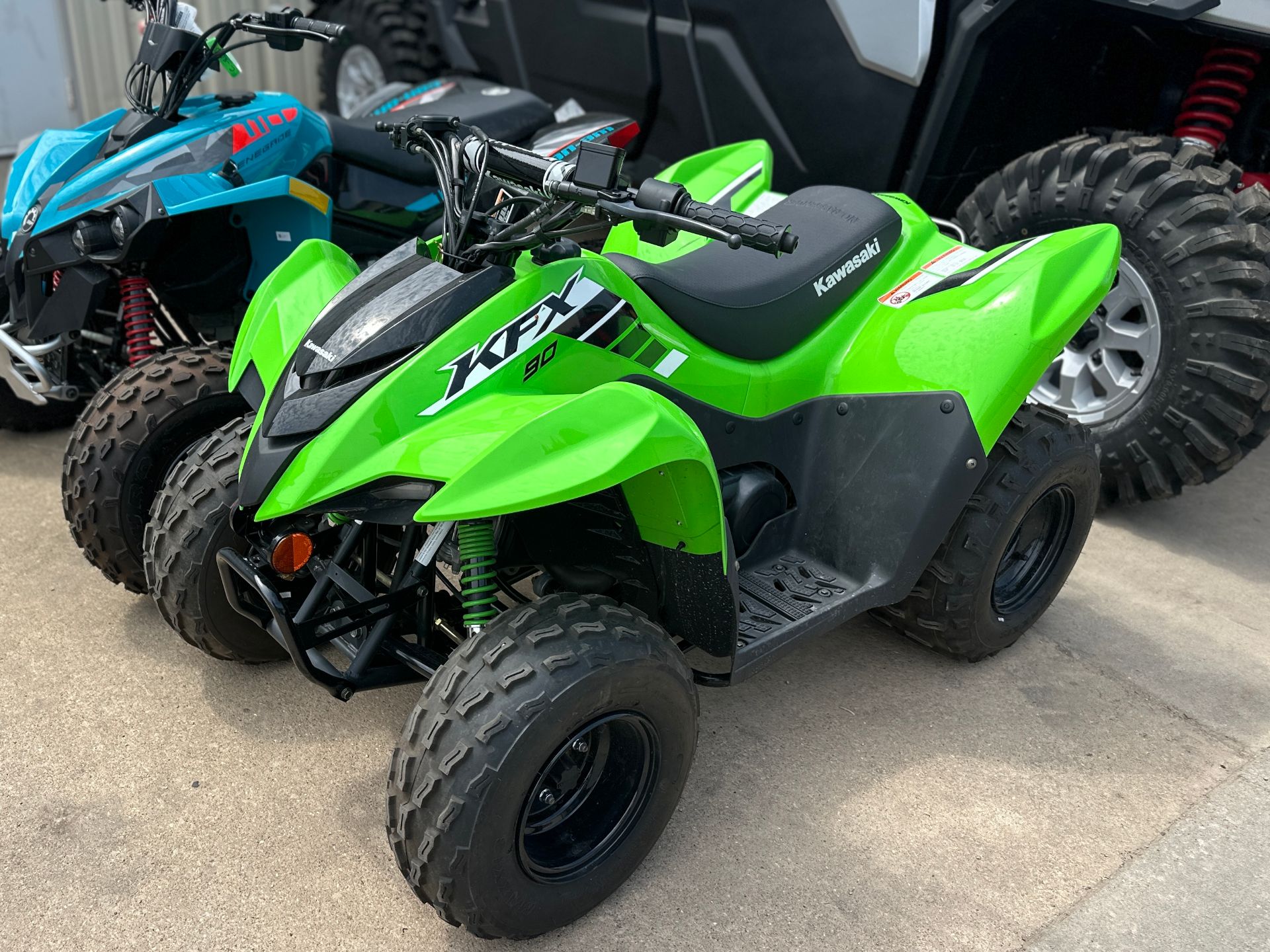 New 2025 Kawasaki KFX 90, Farmington MO | Specs, Price, Photos